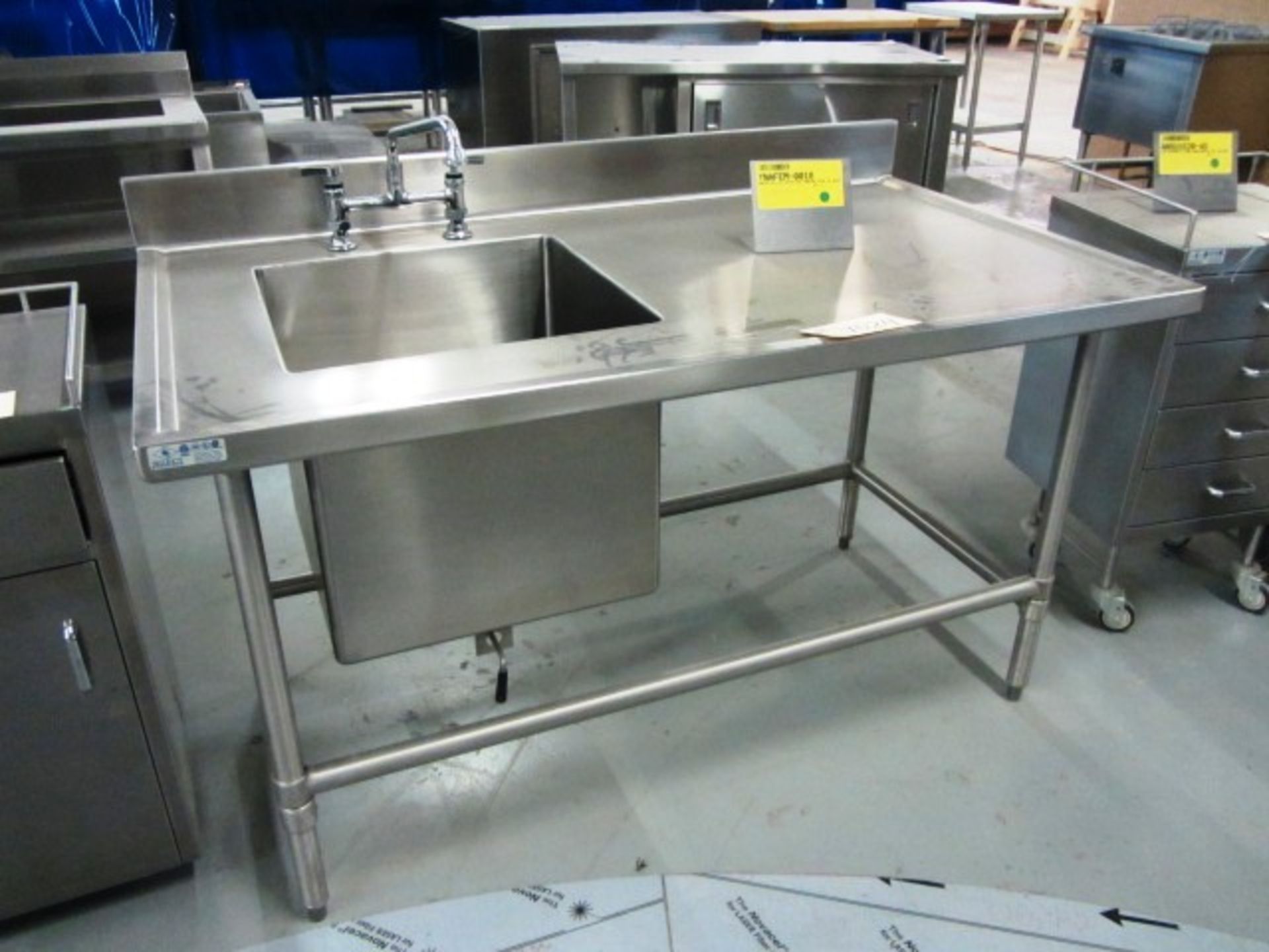 Stainless Steel BWL20X20 Marine Edge Square Back, YNAFEM-0018