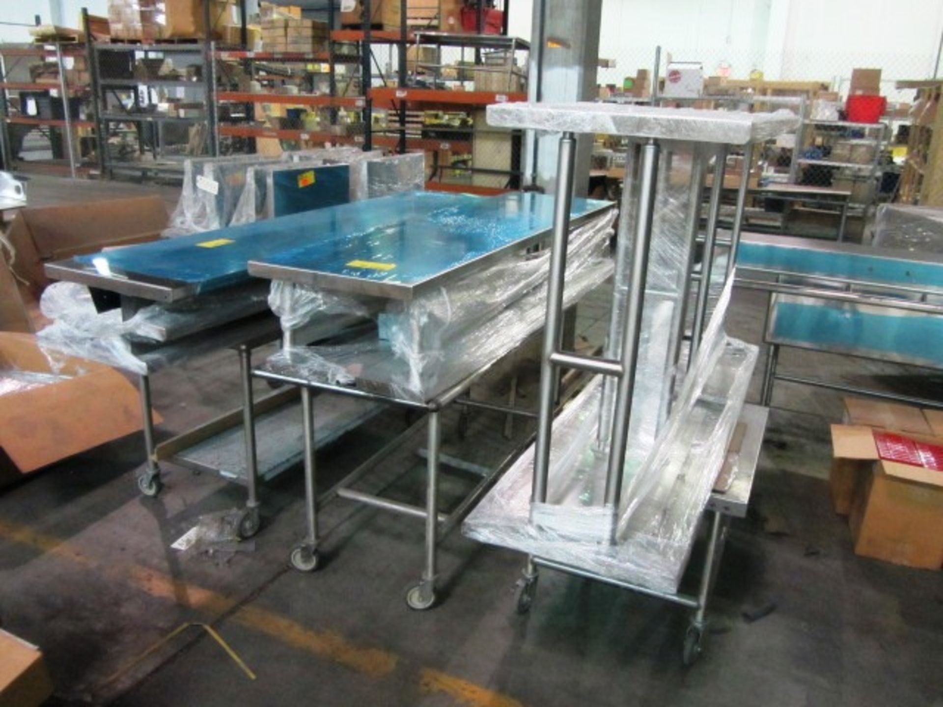 Stainless Steel Soil Dish Table