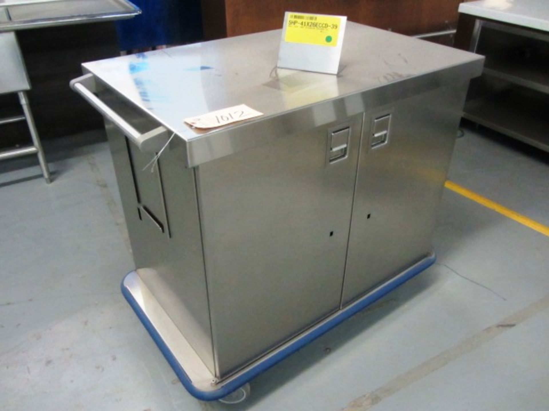 Stainless Steel Enclosed Case Cart, SHP-41X26ECCD-39