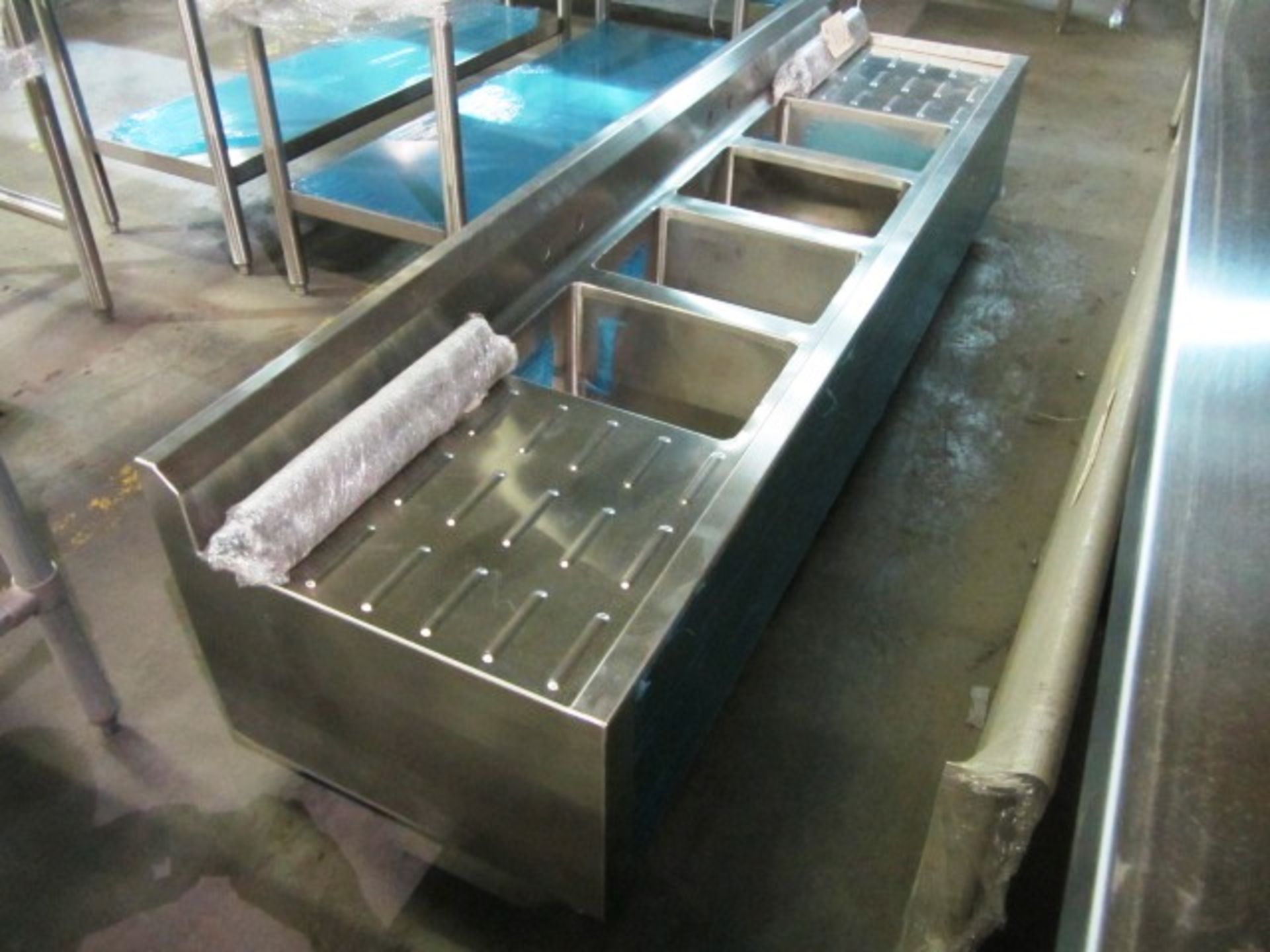 Stainless Steel Underbar Sink, 10'' x 14'' x 10''