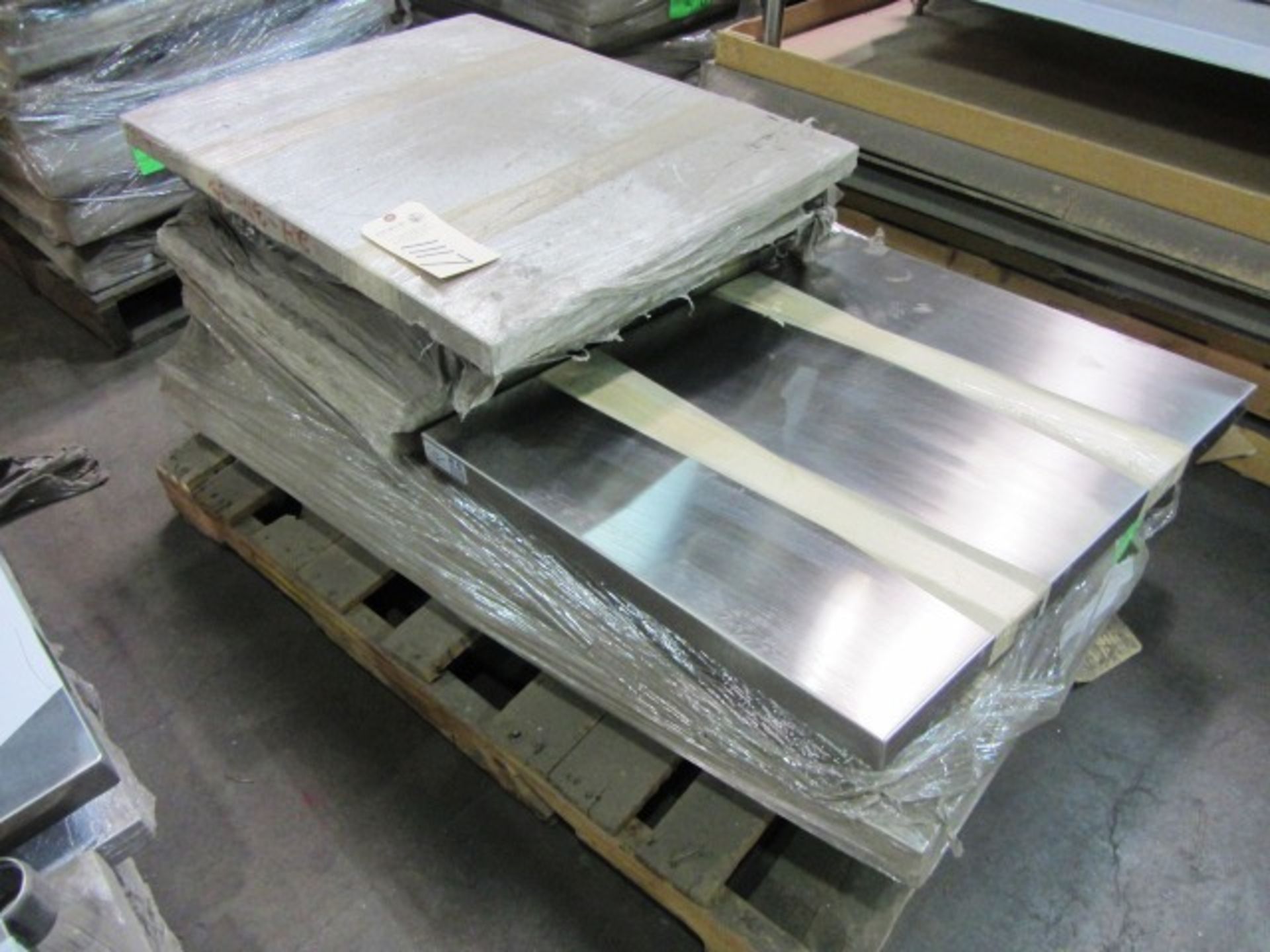 (8) Stainless Steel Table Top, PL2KDWT-30-S-C