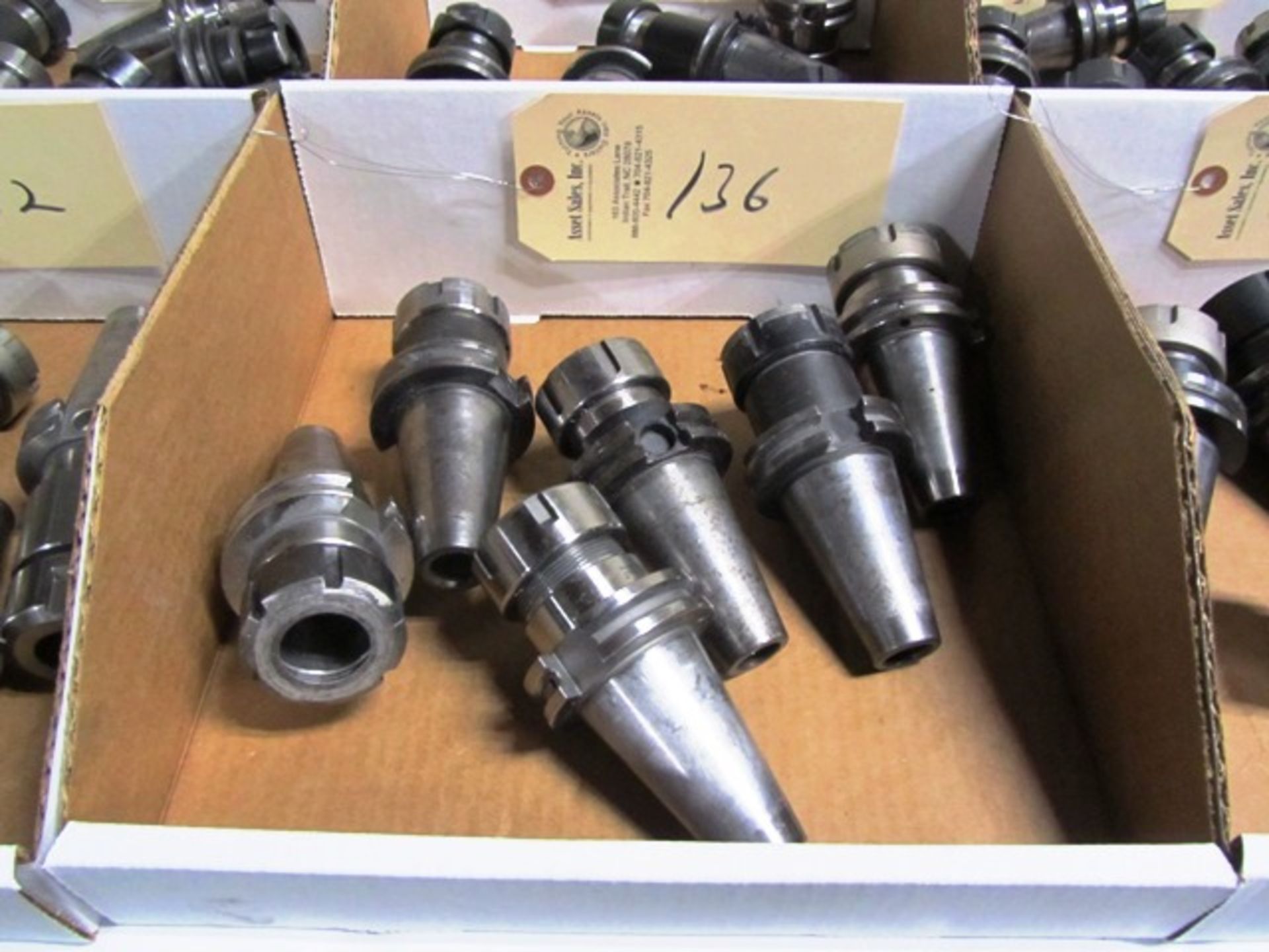 (6) CAT 40 Taper Toolholders