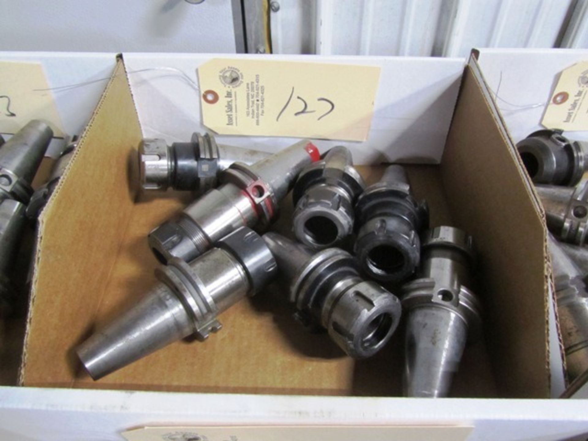 (7) CAT 40 Taper Toolholders