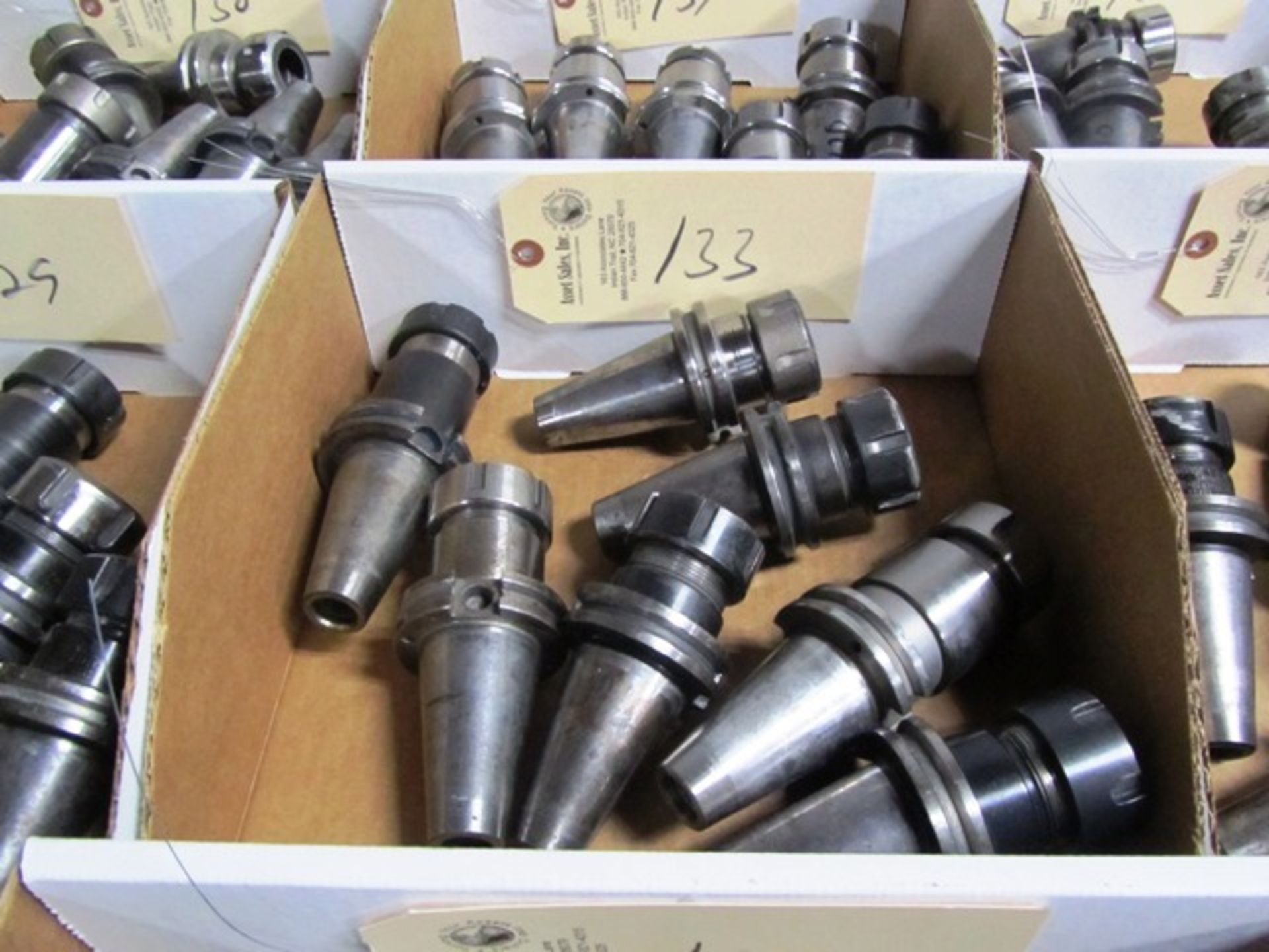 (7) CAT 40 Taper Toolholders