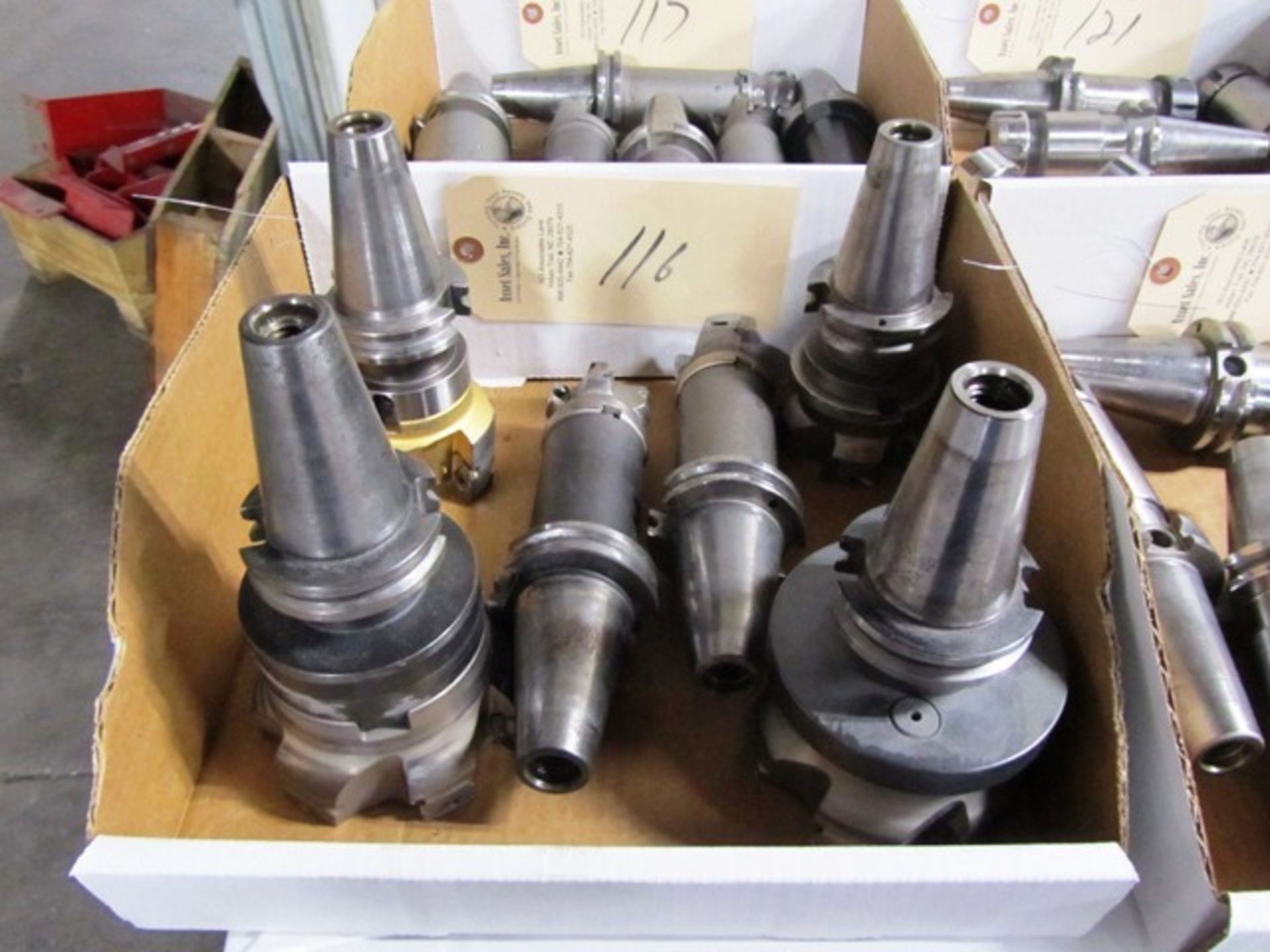 (6) CAT 40 Taper Toolholders