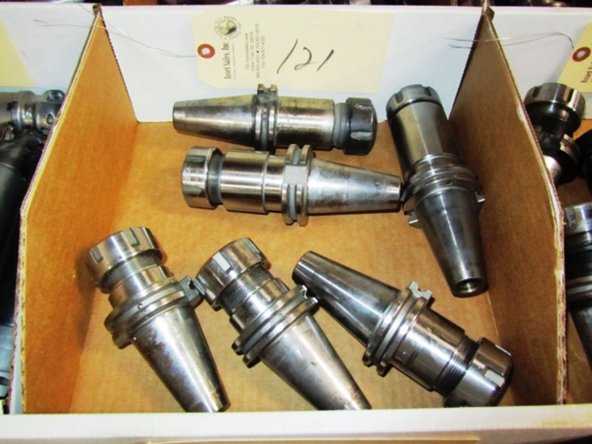 (7) CAT 40 Taper Toolholders