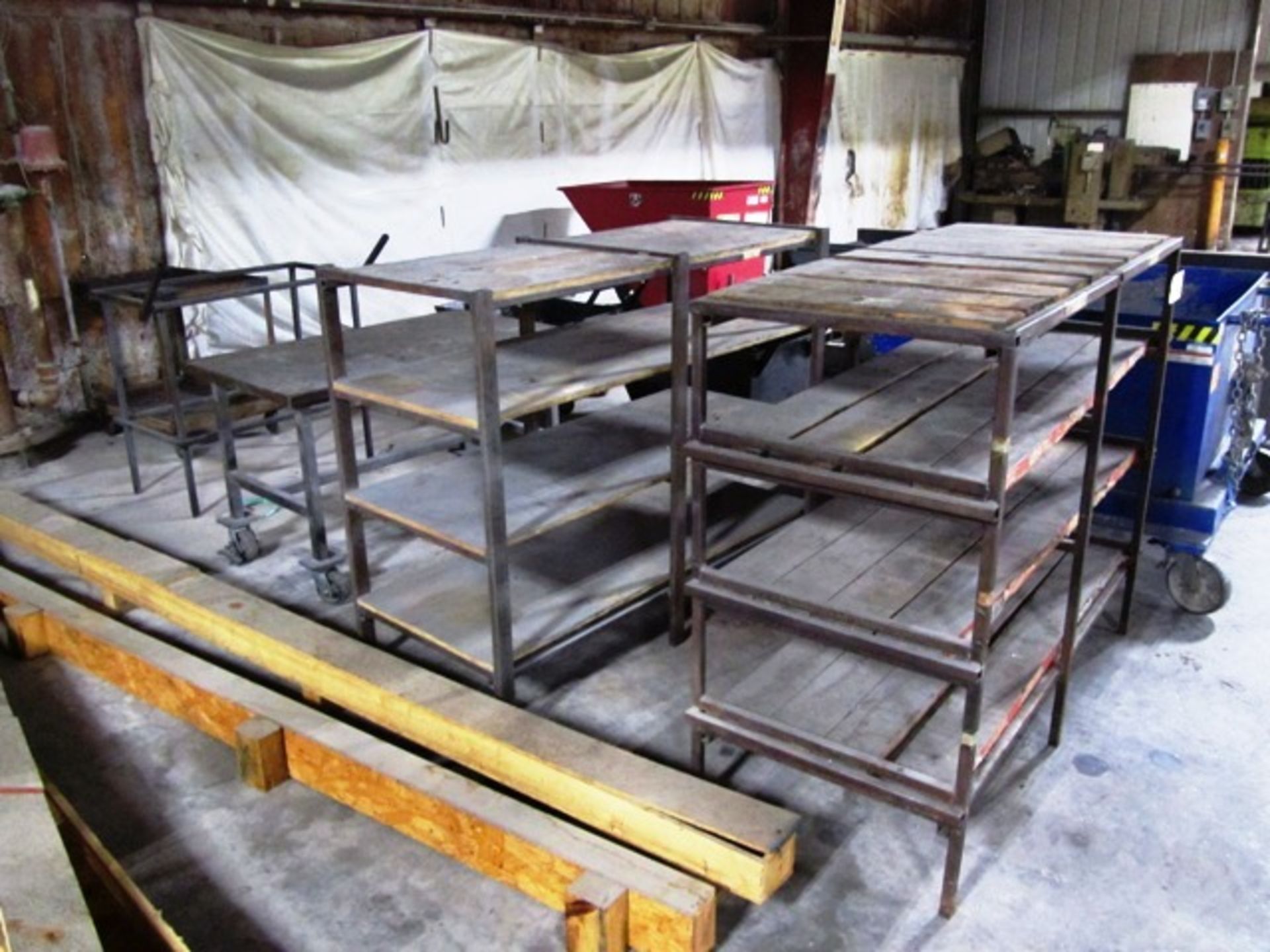 Assorted Shelves, Portable Tables