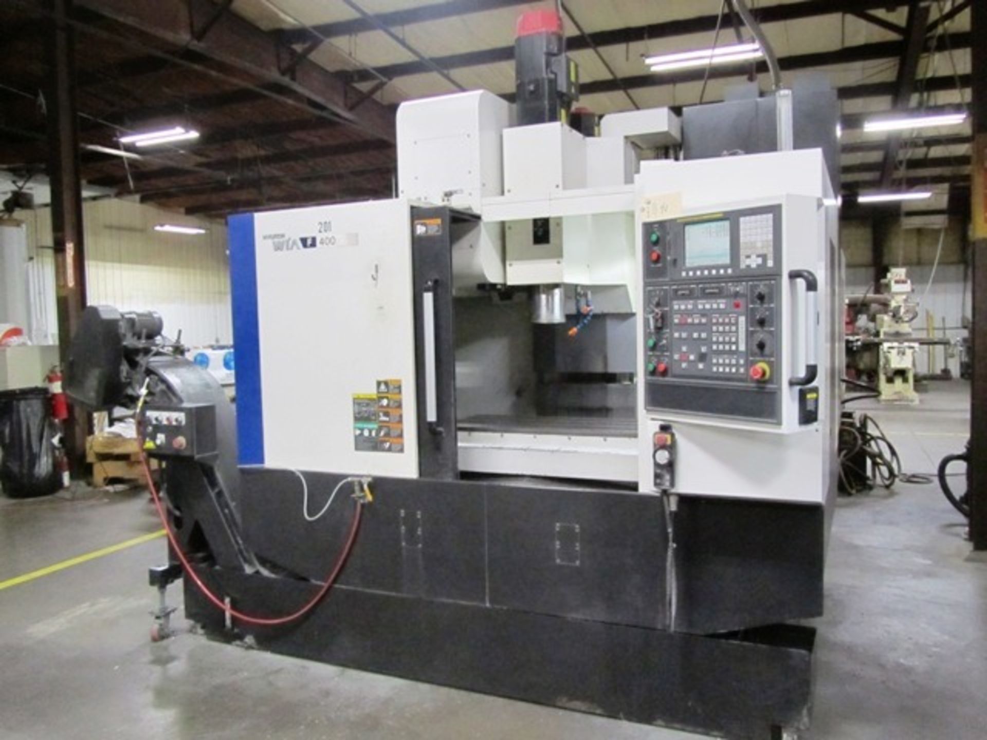 Hyundai WIA F400 CNC Vertical Machining Center with 39'' x 18'' Worktable, #40 Taper Spindles Speeds - Image 4 of 6