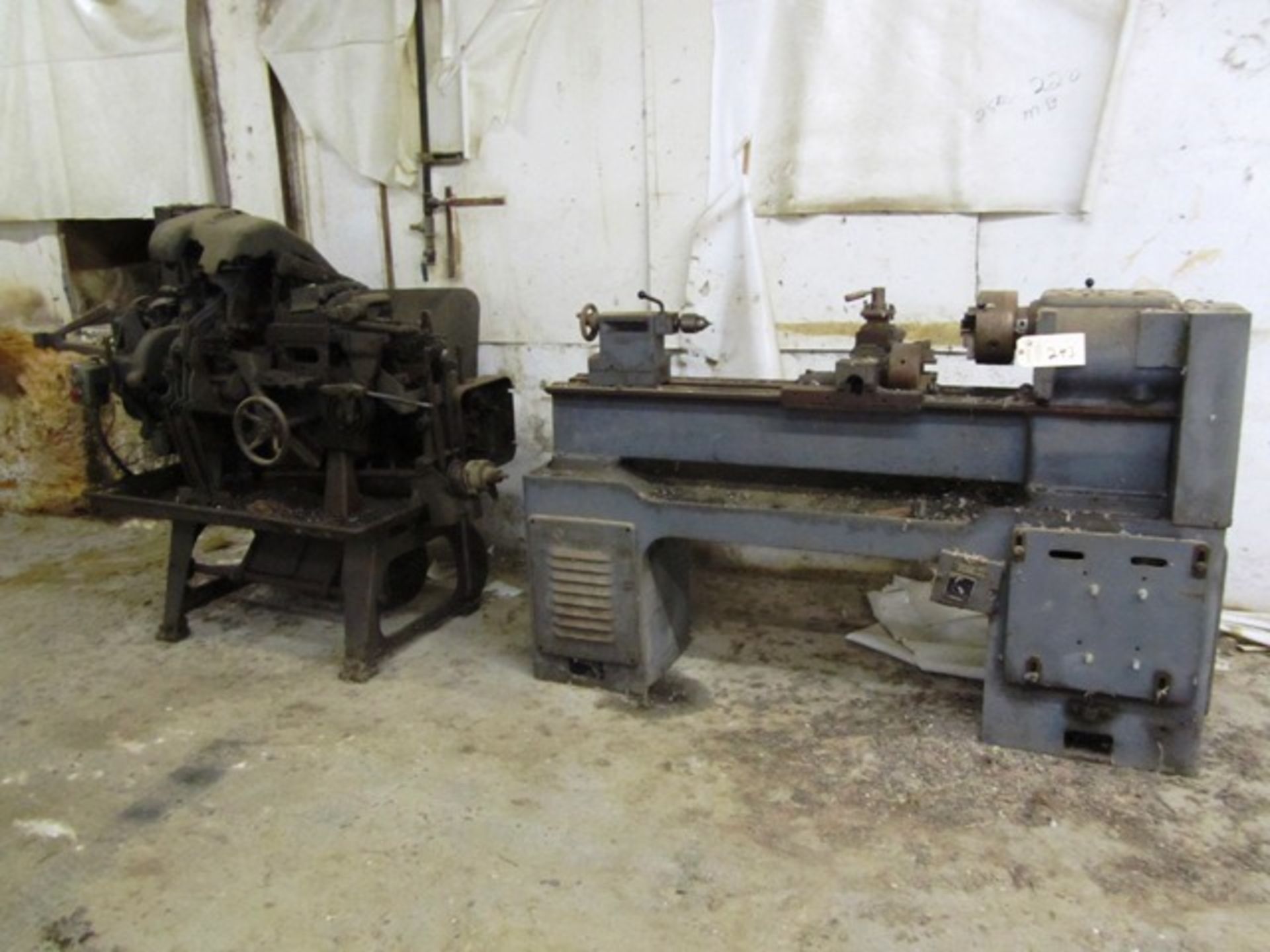 Mysore Enterprise Model EC2 15'' x 36'' Engine Lathe, Davenport Screw Machine