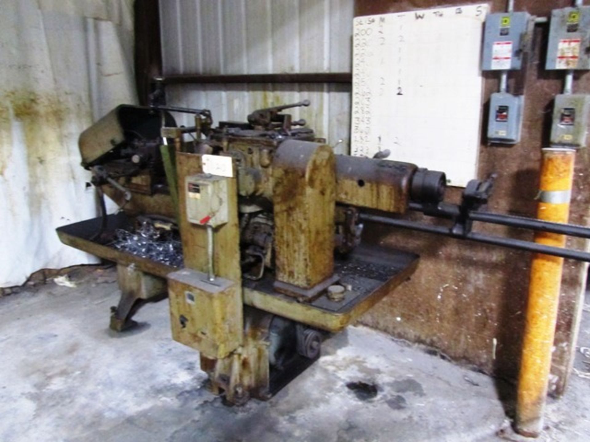 Warner & Swasey No.8 Turret Lathe with 6 Position Turret, 2'' Bore