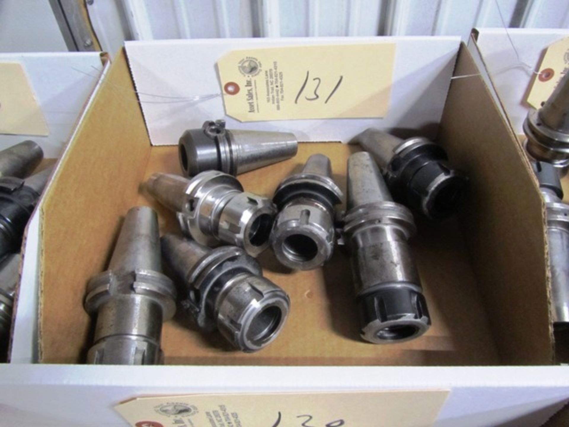 (7) CAT 40 Taper Toolholders