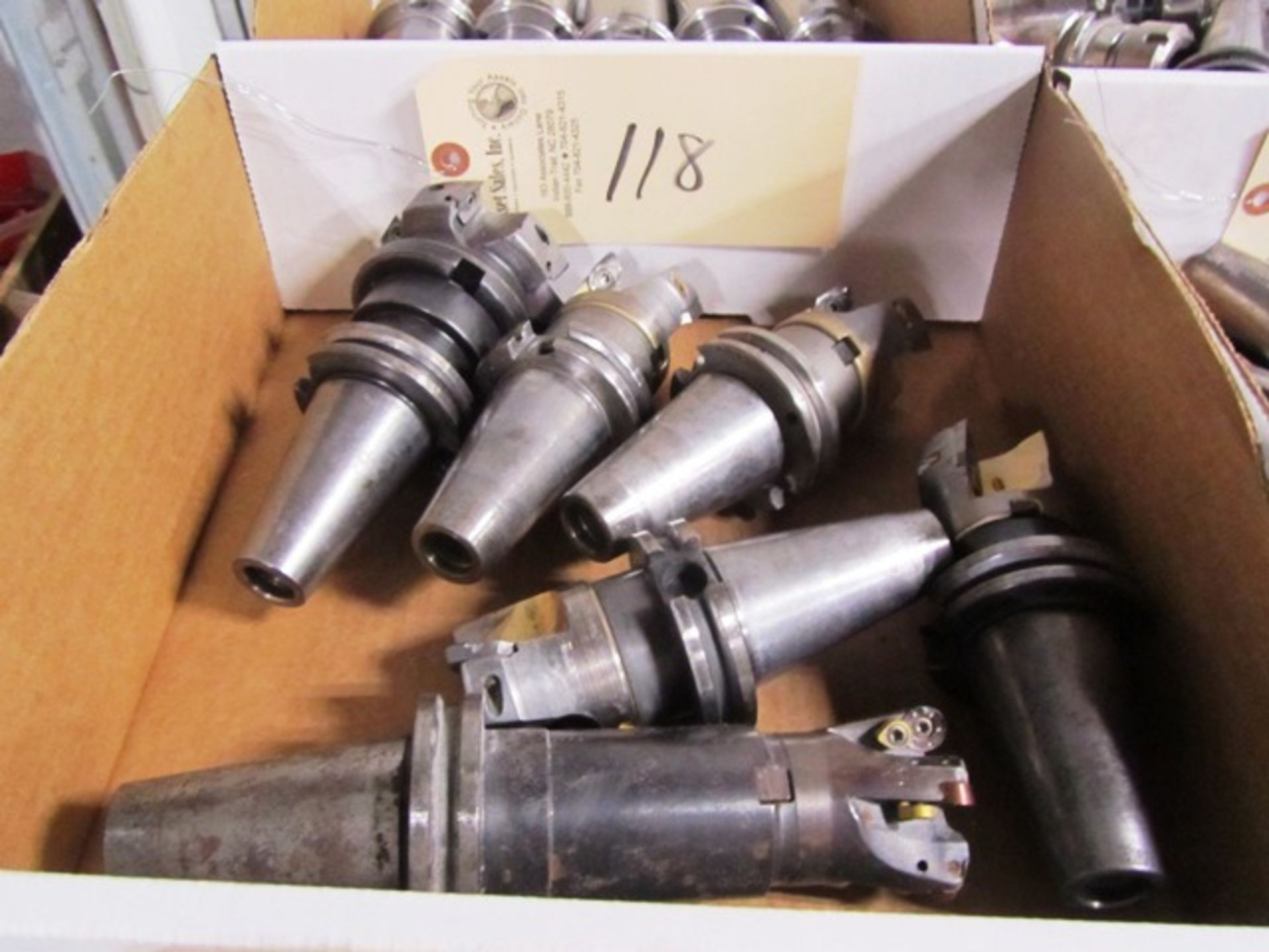 (6) CAT 40 Taper Toolholders