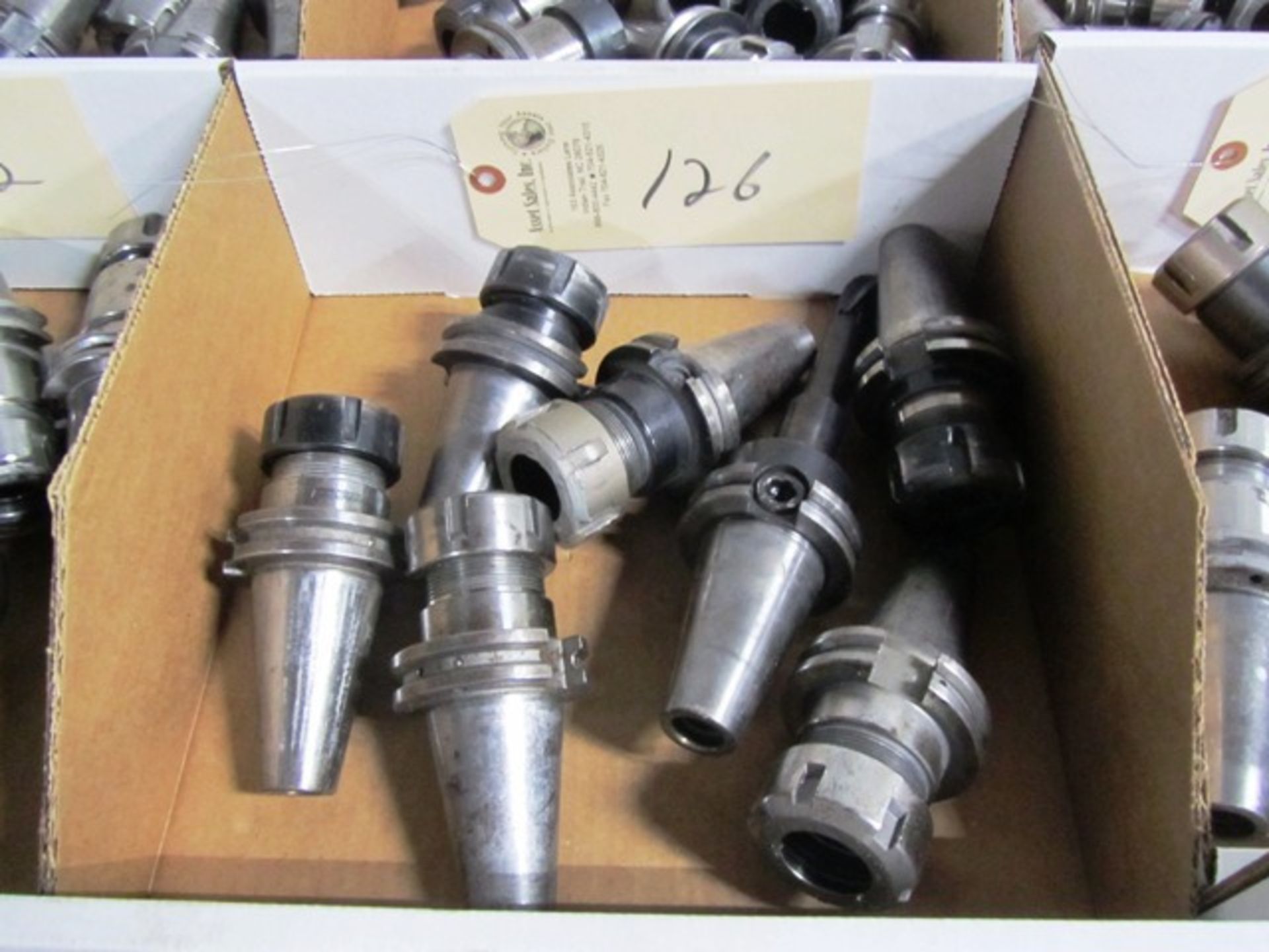 (7) CAT 40 Taper Toolholders