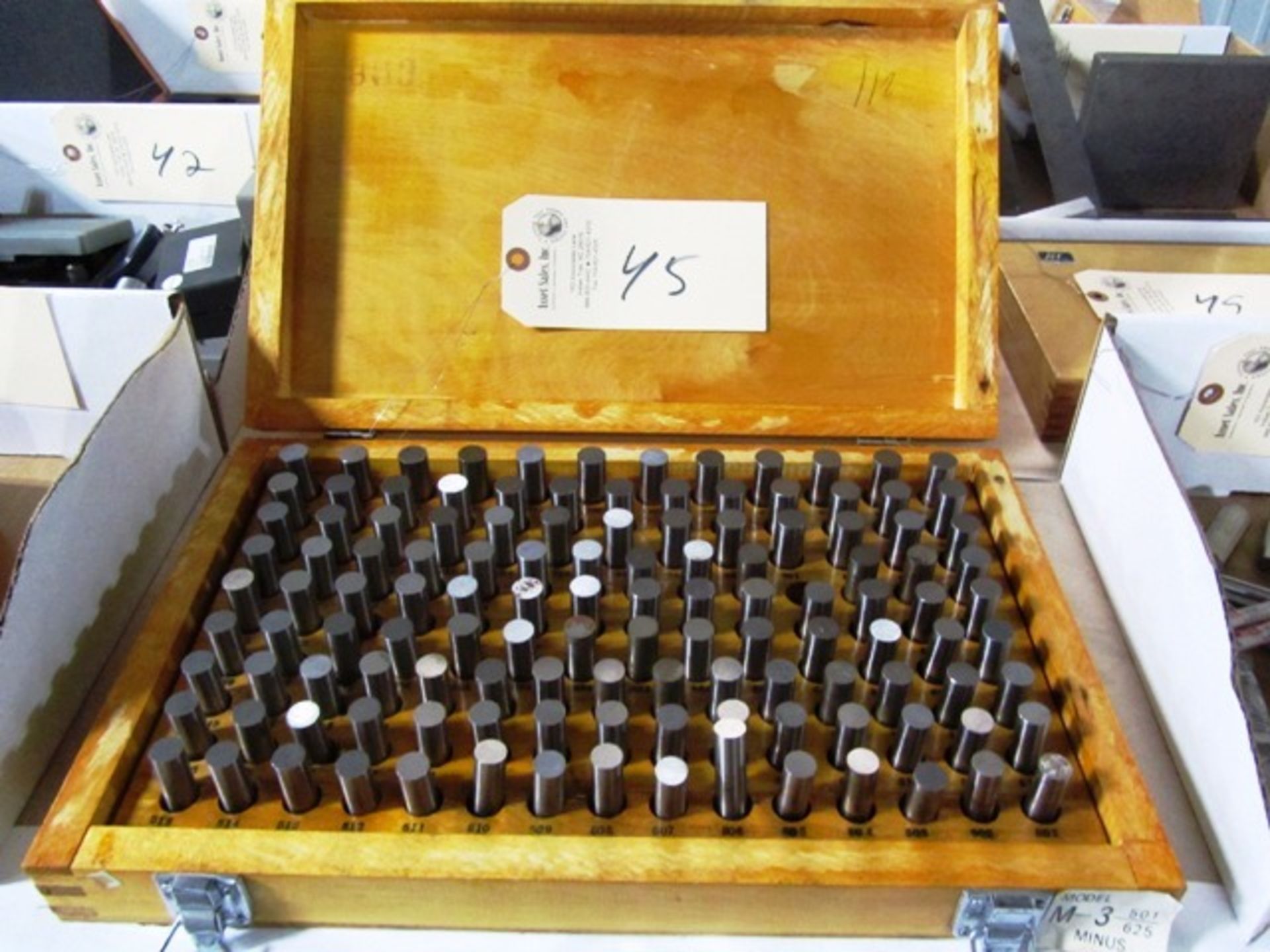 Pin Gauge Set .501 - .625