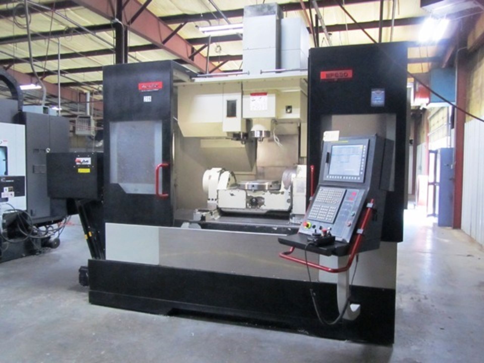 Quaser MF630U/15C 5-Axis CNC Vertical Machining Center with 19'' Diameter Rotary Trunnion Work - Image 4 of 5
