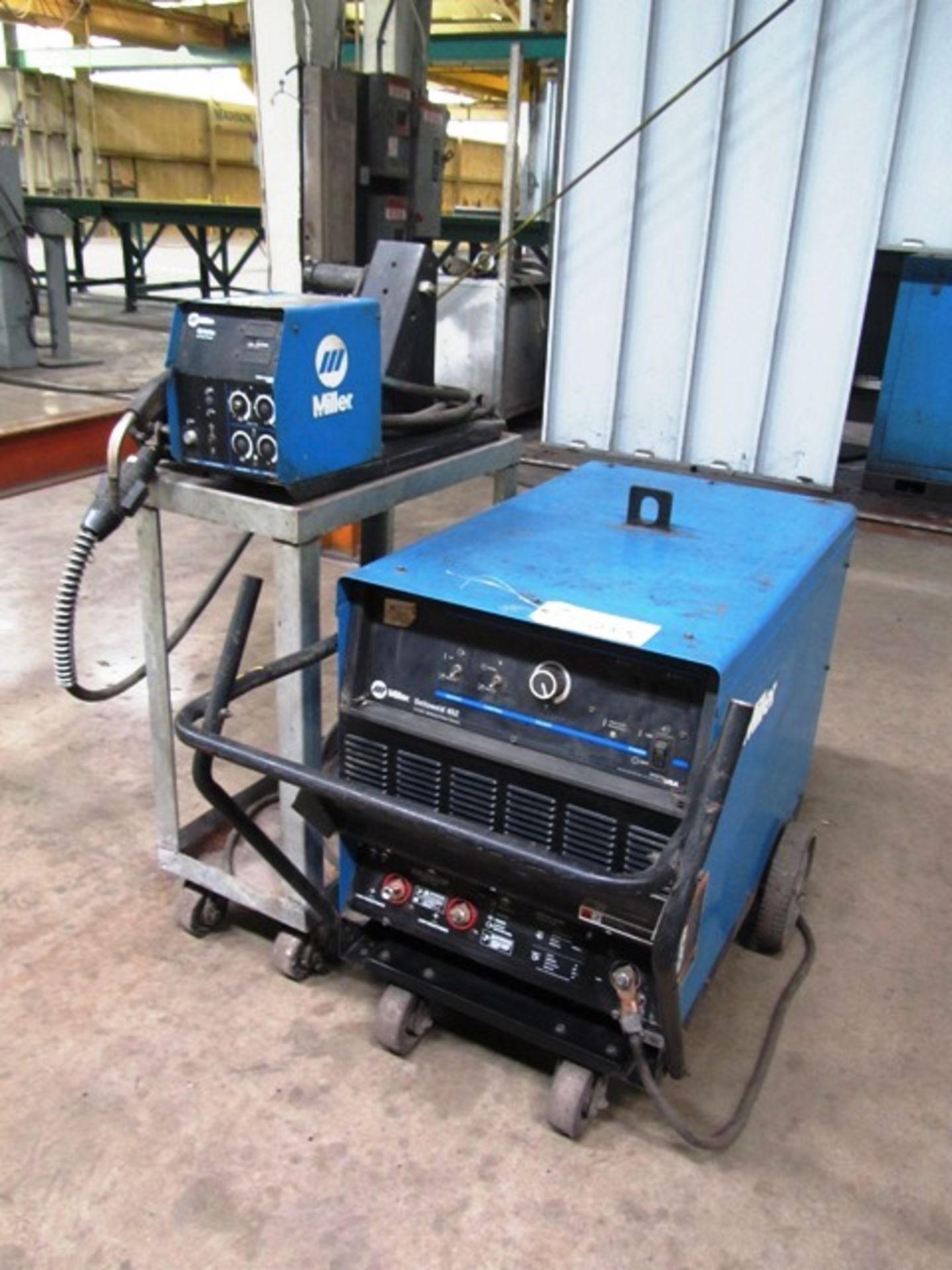 Miller Deltaweld 452 Portable Mig Welder with Miller Series 60 Dual Wire Feeder, sn:LA216390