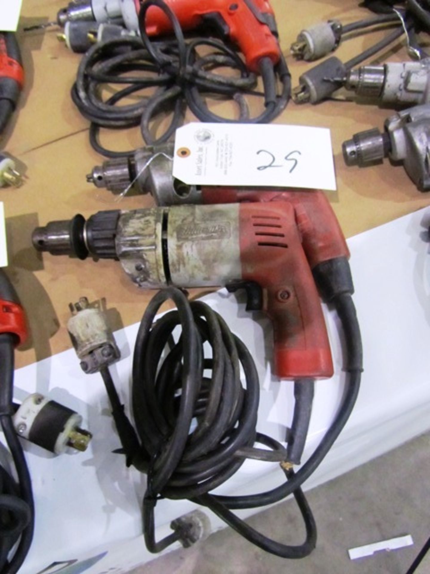 (2) Milwaukee Electric Hand Drills