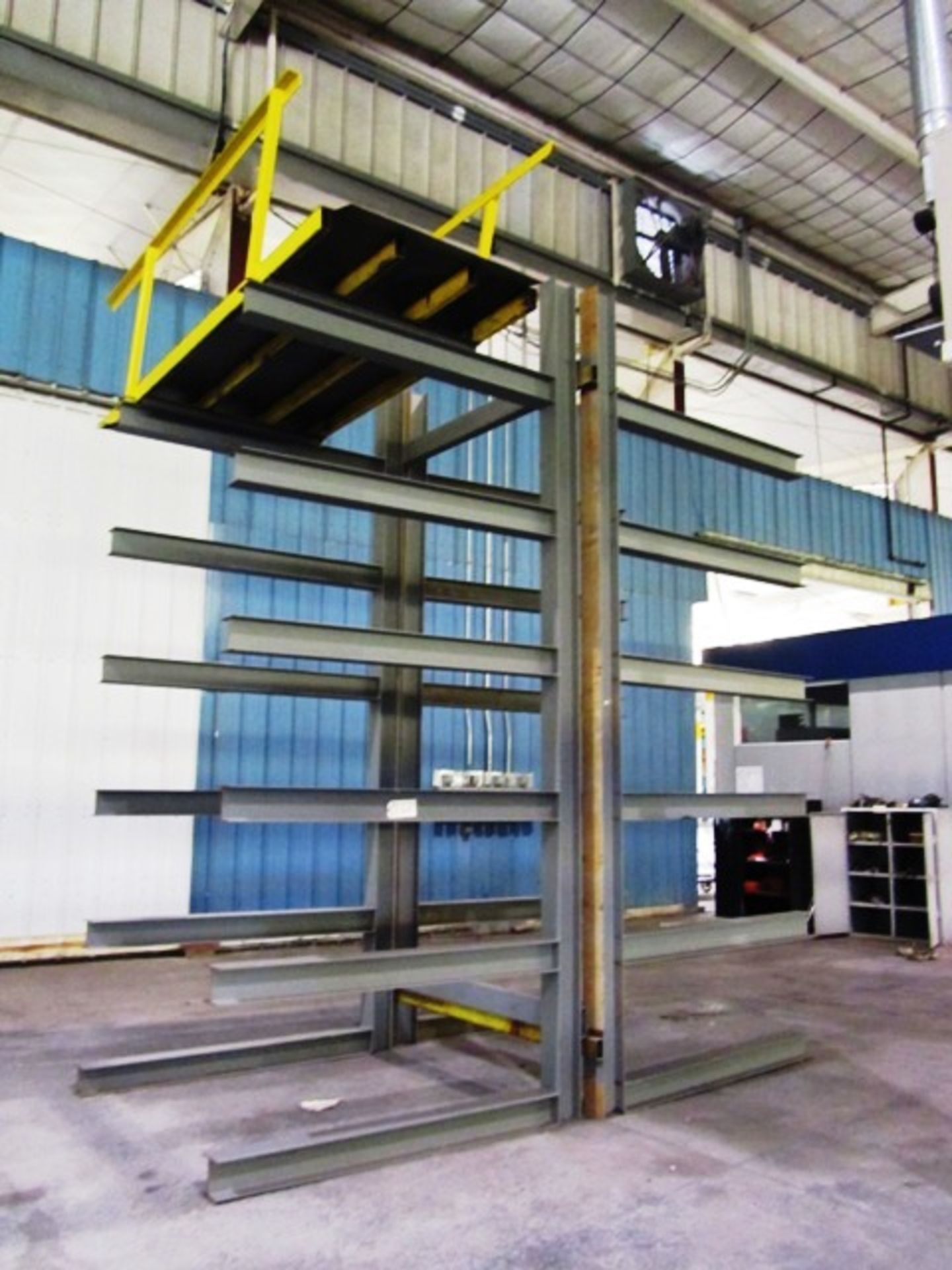 (2) Approx 15' 6 Tier Metal Racks