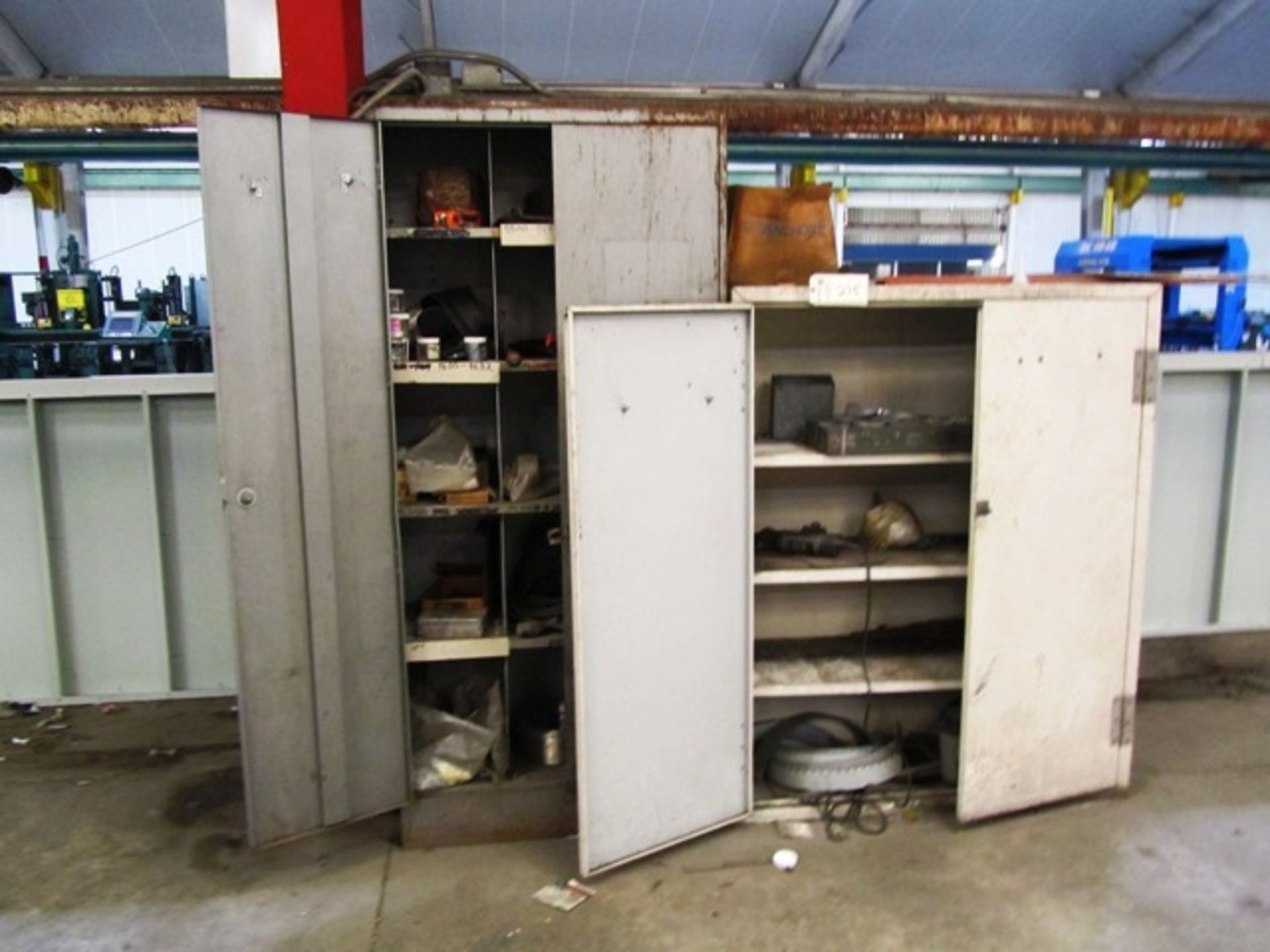 (2) Cabinets with Contents