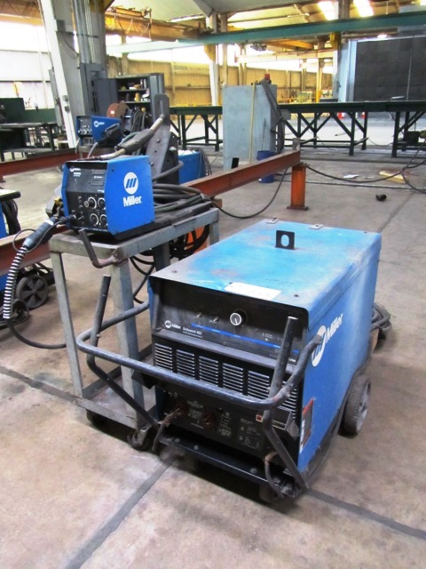 Miller Deltaweld 452 Portable Mig Welder with Miller Series 60 Dual Wire Feeder, sn:LA216377