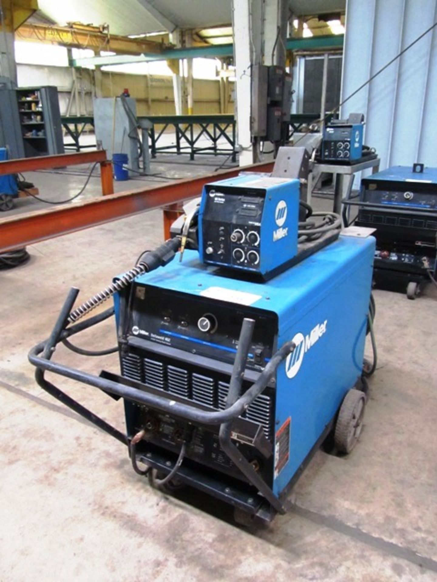 Miller Deltaweld 452 Portable Mig Welder with Miller Series 60 Dual Wire Feeder, sn:LA216412