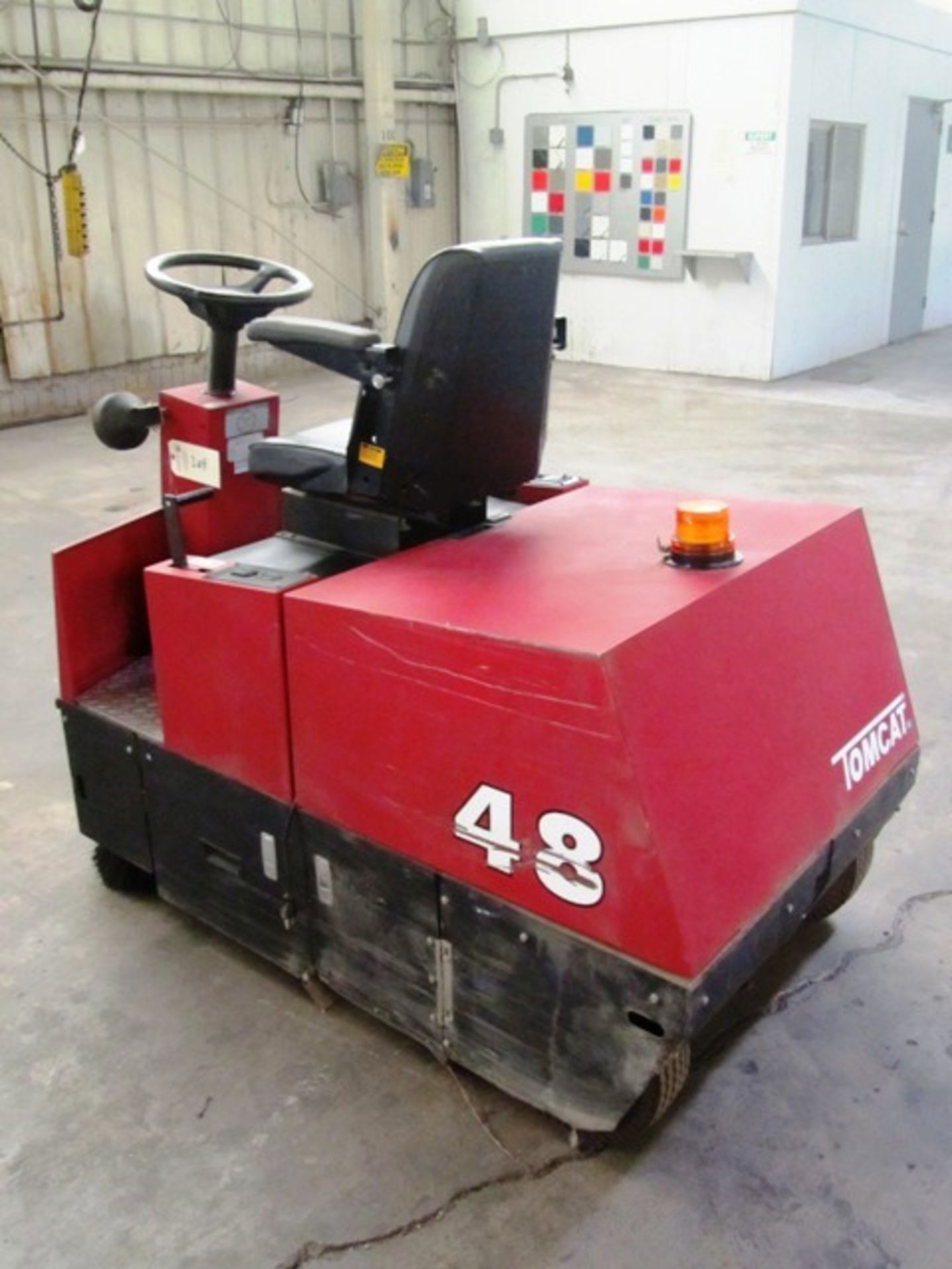 Tomcat 48 Electric Mobile Floor Sweeper, sn:55149