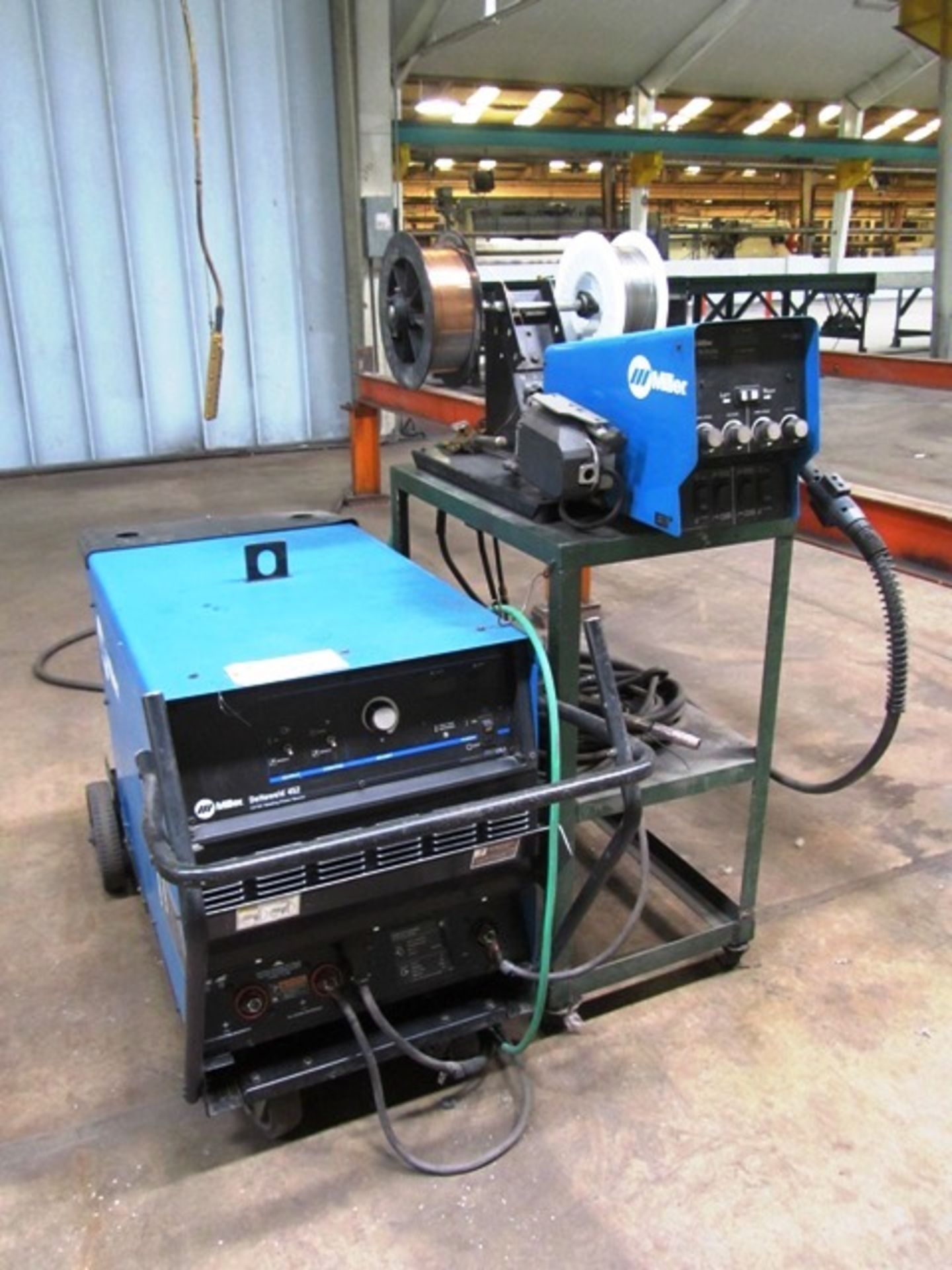 Miller Deltaweld 452 Portable Mig Welder with Miller Series 70 Dual Wire Feeder, sn:LK022498C