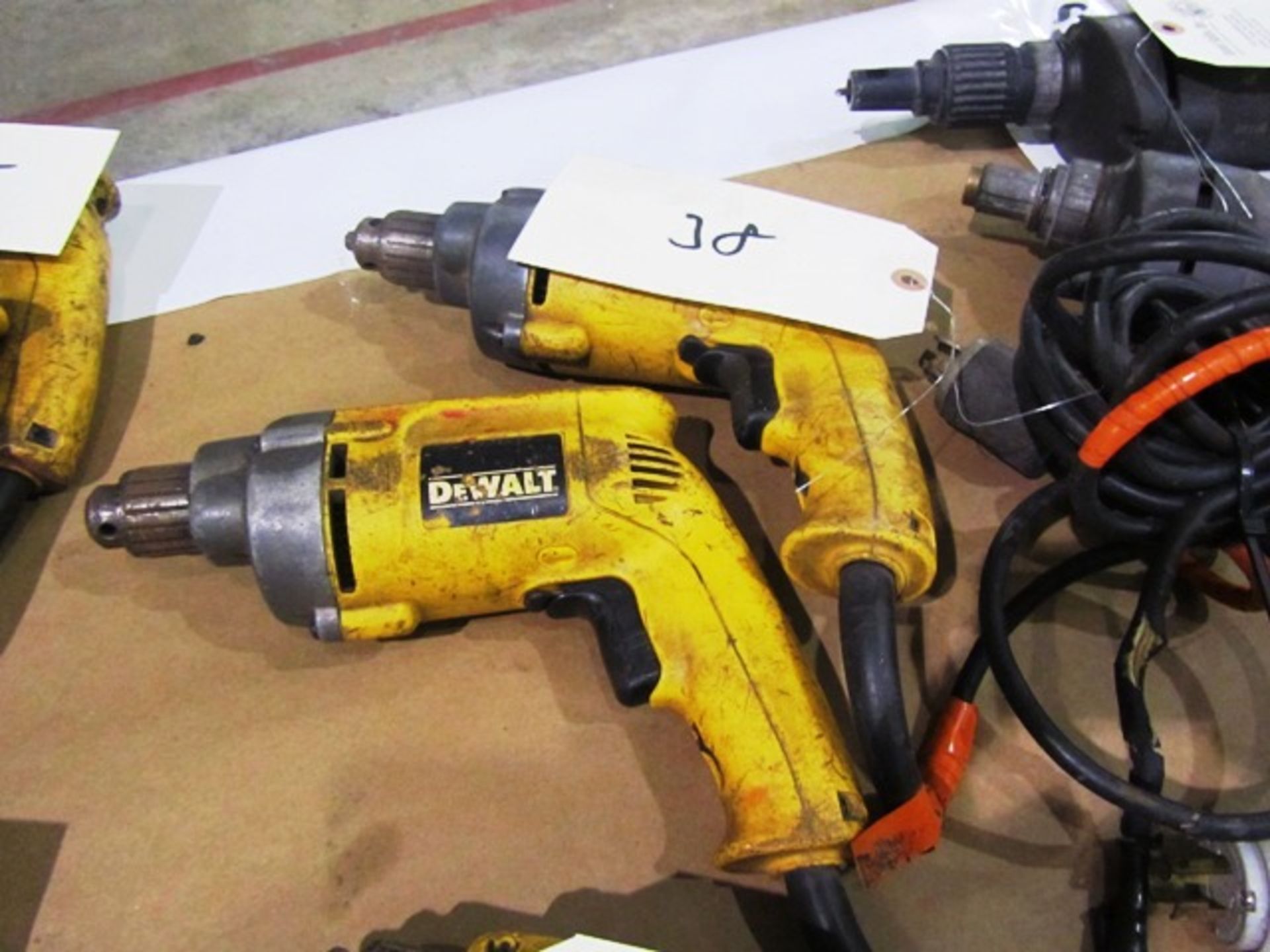 (2) Dewalt Electric Hand Drills