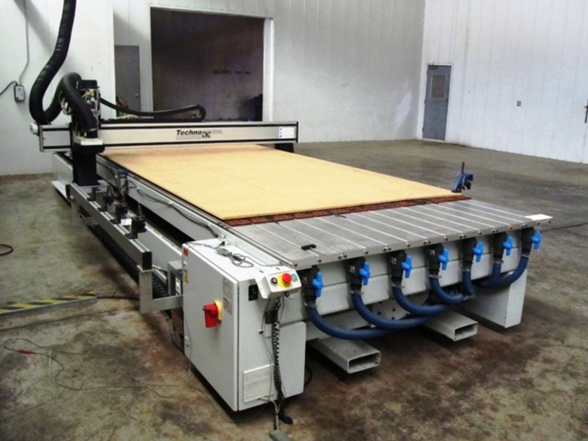 Techno Pro Series 68197 CNC Router with 68'' x 220'' Vacuum Table, Side ATC, Spindle Speeds to 24000