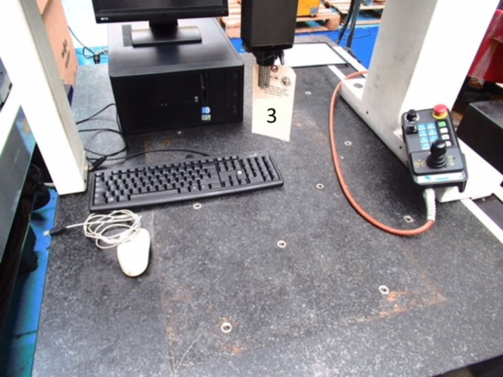 DEA Mistral Model 07/07/05 CNC Coordinate Measuring Machine with 50" x 36" Granite Work Table, - Image 3 of 3
