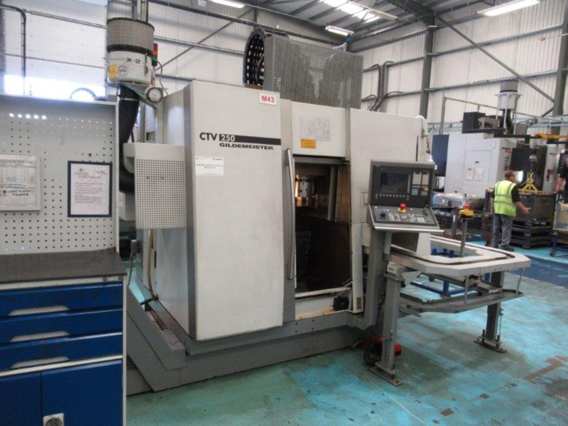 Gildemeister CTV250 CNC Vertical Production Turning Center with Approx. 13.8'' Maximum Turning - Image 3 of 7