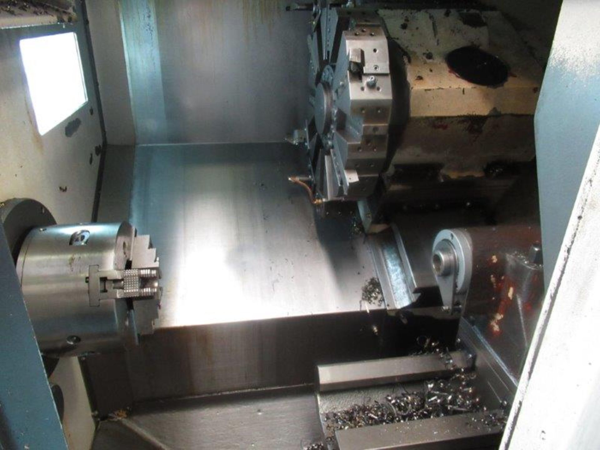 Hwacheon Hi-Tech 200B 2-Axis CNC Turning Center with Approx. 9'' 3-Jaw Chuck, 13.78'' Maximum - Image 3 of 4