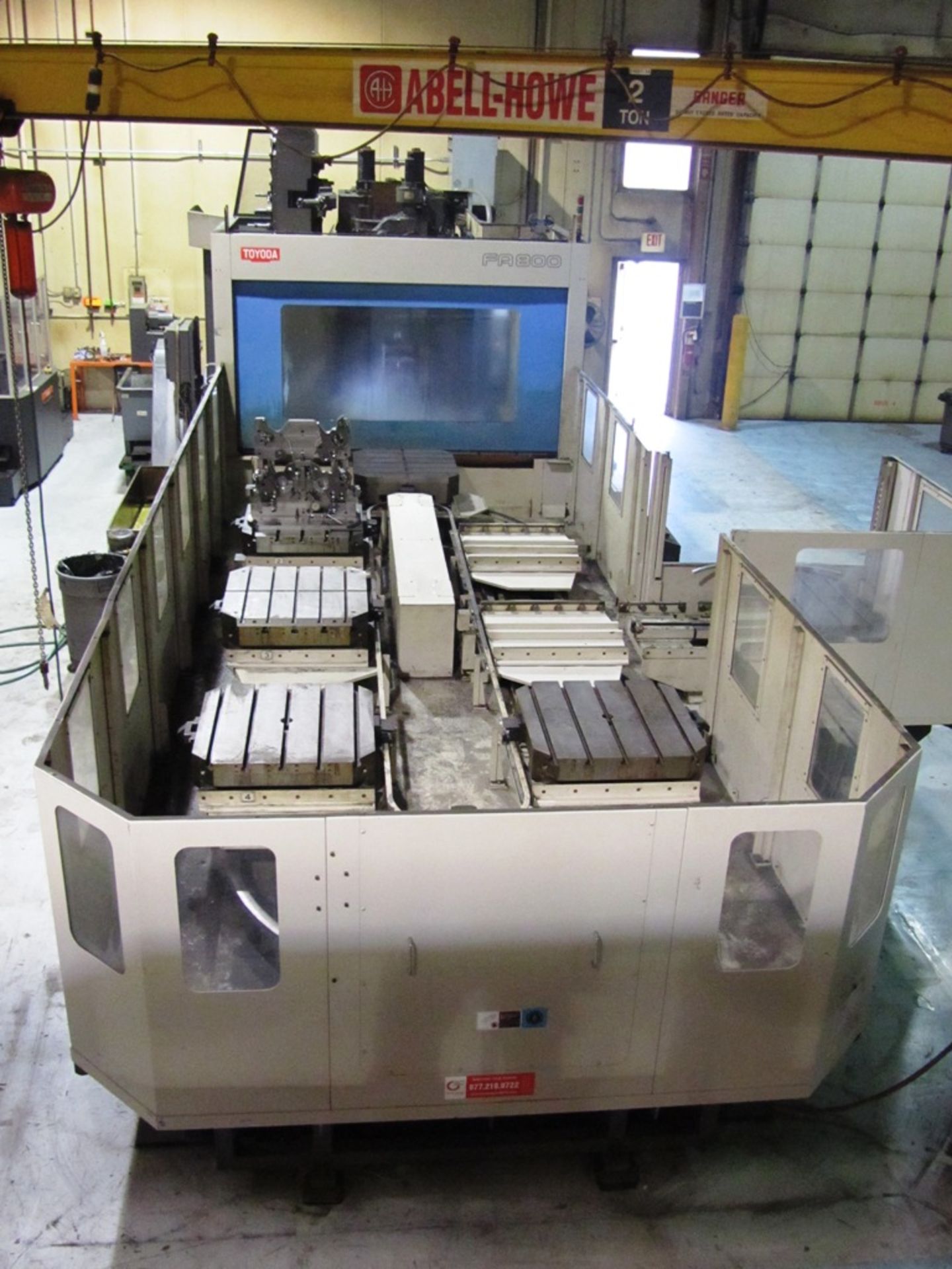 Toyoda FA-800 (8) Pallet CNC Horizontal Machining Center, 4-Axis with (8) 31.5'' x 31.5'' Pallets, 1 - Image 2 of 10