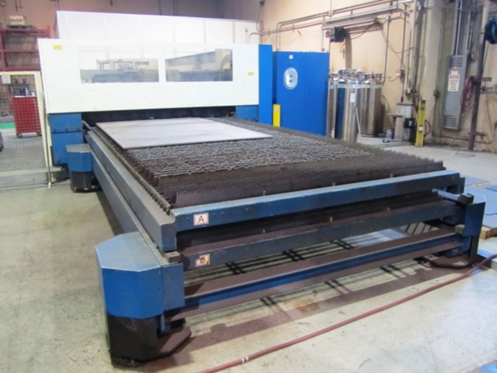 Trumph Trumatic L4030 4000 Watt CNC Laser Burning Machine with (2) 6' x 13' Pallets, Approx 38295 - Bild 7 aus 7