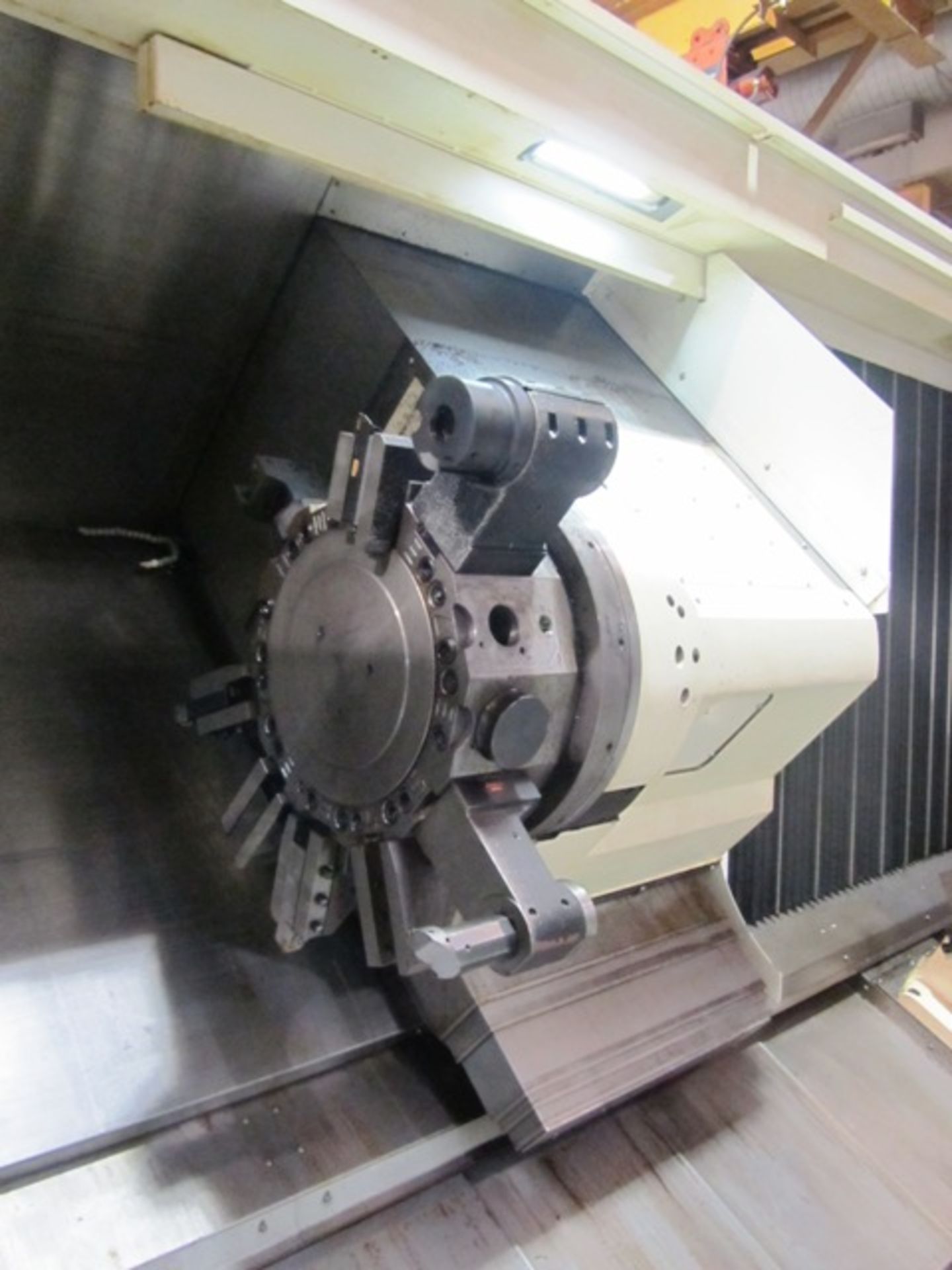 Mazak Slant Turn 550M Large Bore CNC Turning Center with 12-1/2'' Thru-Hole, Milling, Front 4-Jaw - Image 4 of 9