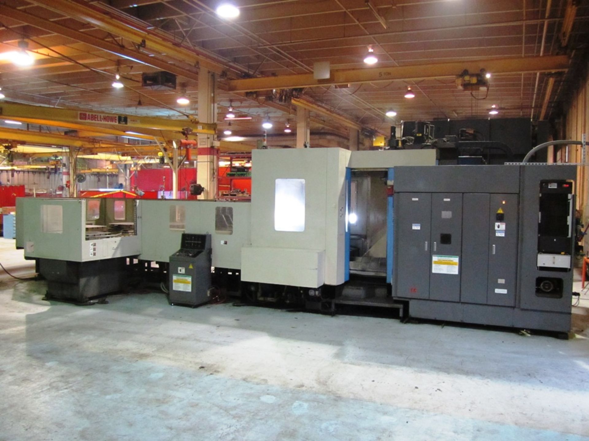 Toyoda FA-800 (8) Pallet CNC Horizontal Machining Center, 4-Axis with (8) 31.5'' x 31.5'' Pallets, 1 - Image 10 of 10