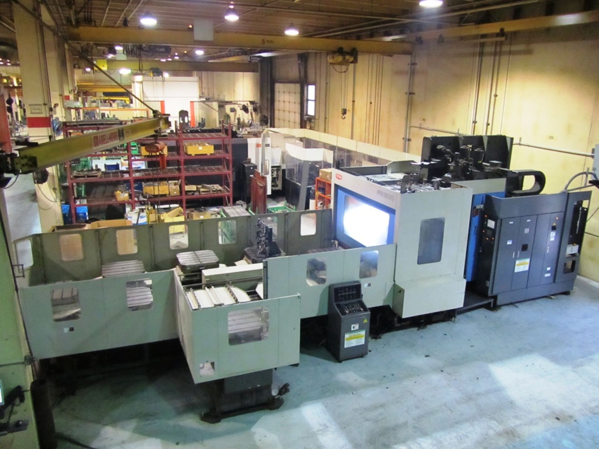 Toyoda FA-800 (8) Pallet CNC Horizontal Machining Center, 4-Axis with (8) 31.5'' x 31.5'' Pallets, 1