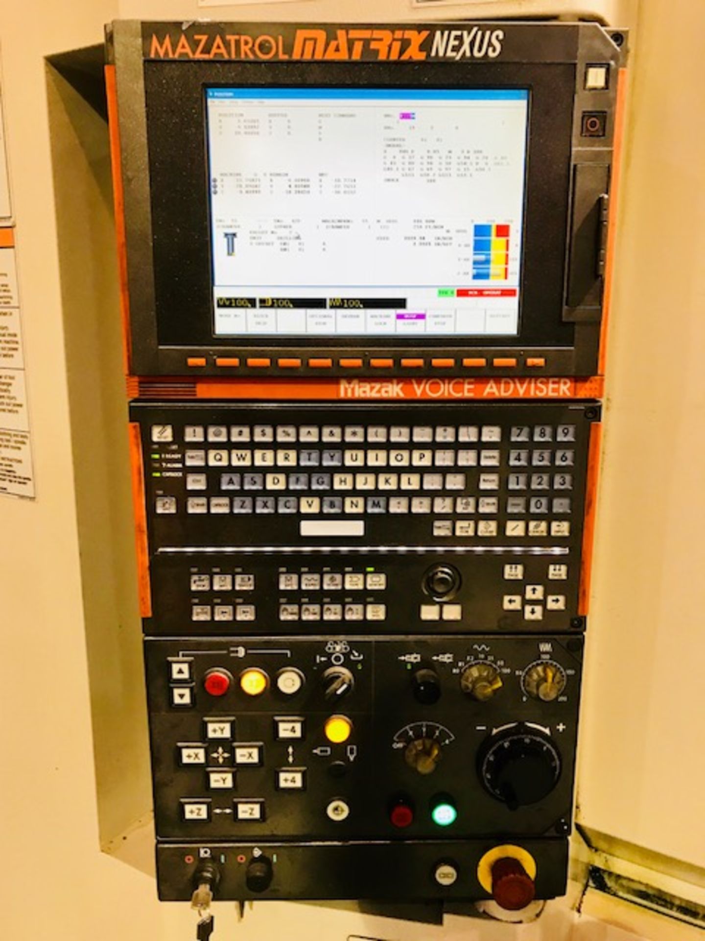 Mazak Nexus 6000-II Palletech System CNC Horizontal Machining Center, 4-Axis with 14 Position Linear - Bild 9 aus 9