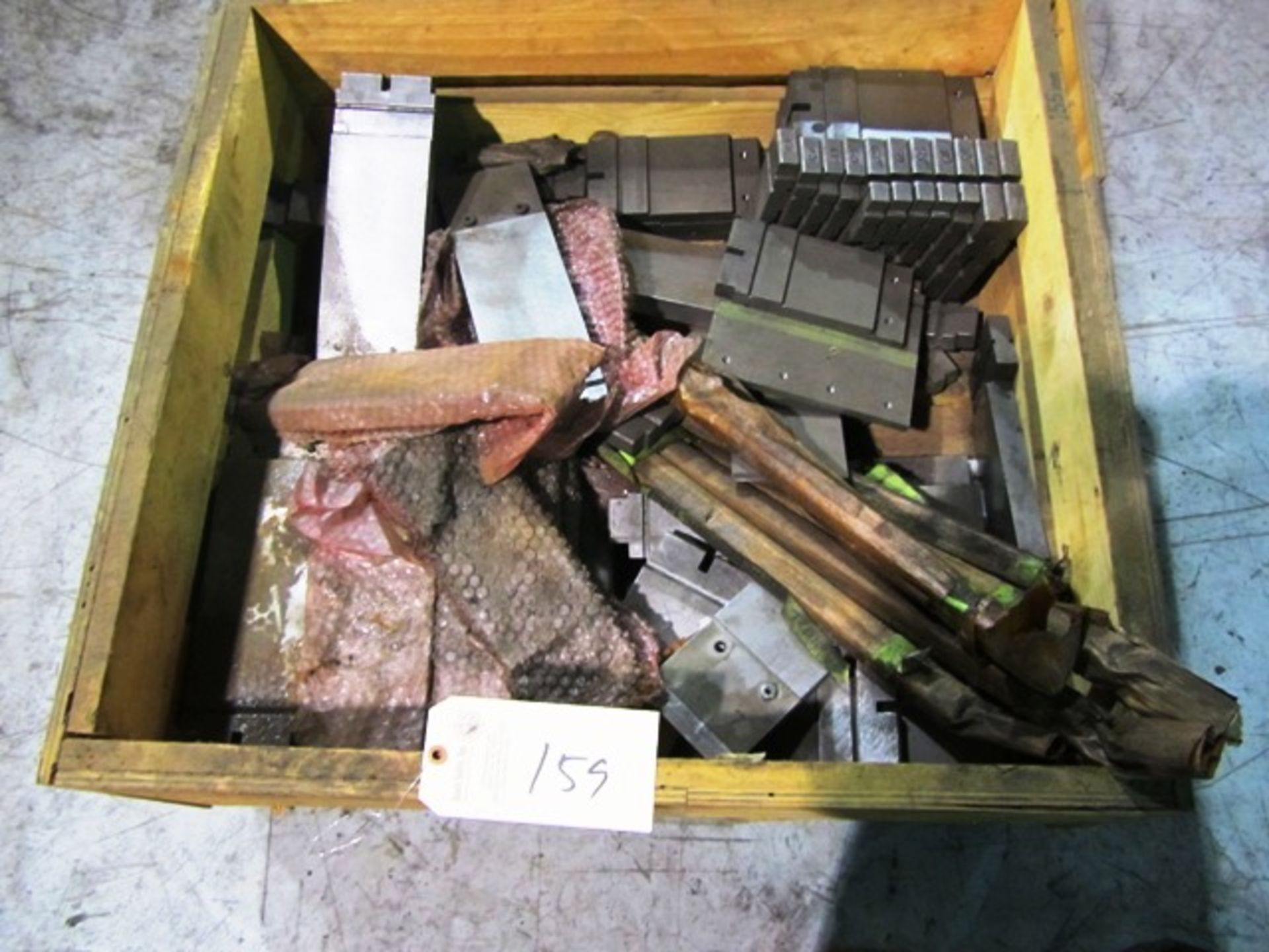 Crate of Dies (for hammerle press brakes)