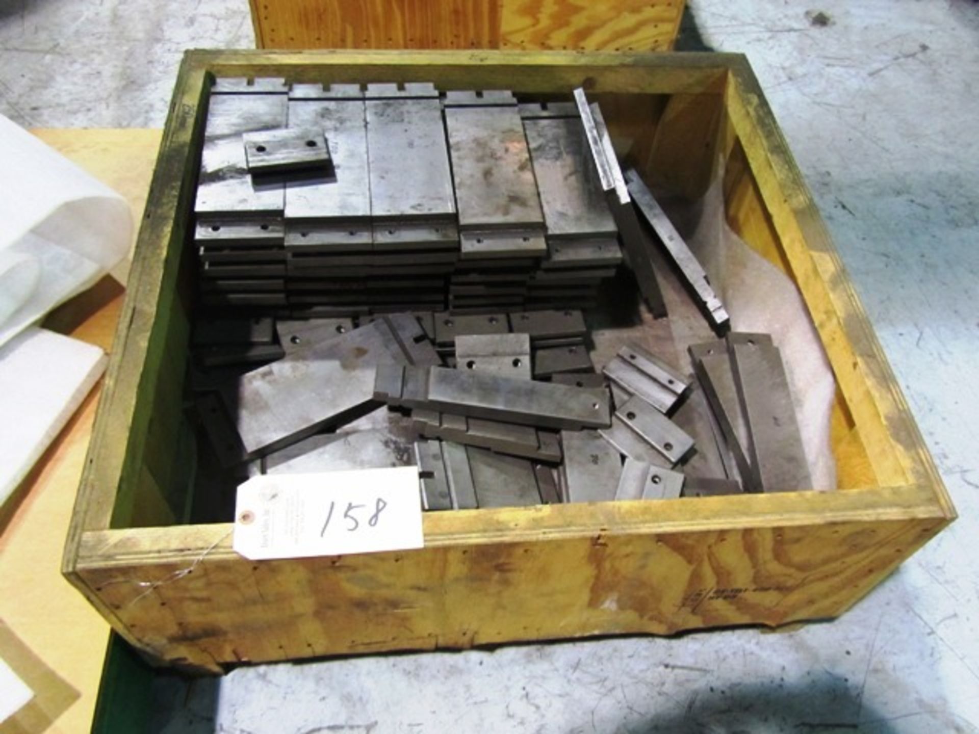 Crate of Dies (for hammerle press brakes)