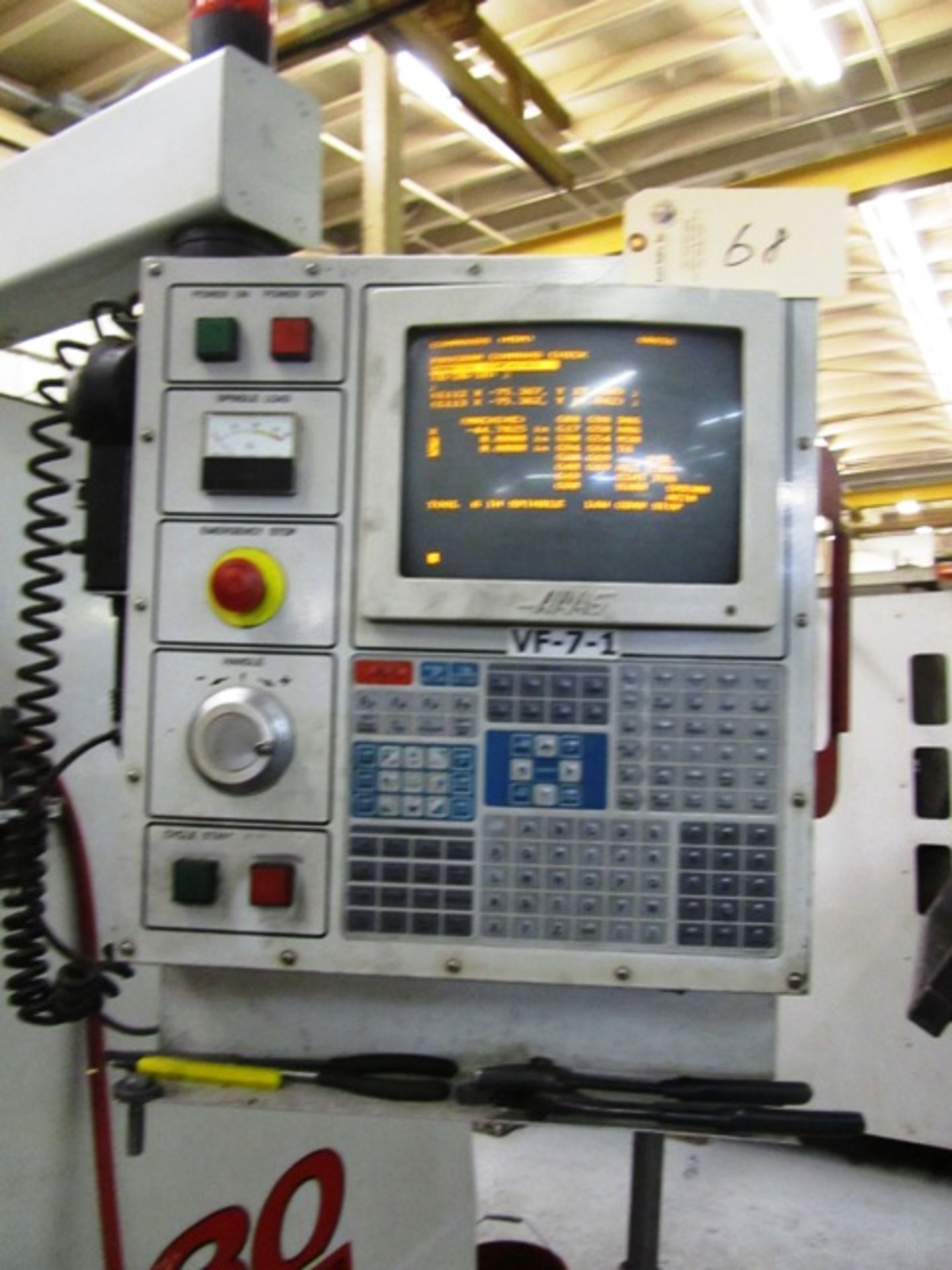 Haas VF7 CNC Vertical Machining Center with 28'' x 84'' Table, #50 Taper Spindle Speeds to 5000 RPM, - Image 2 of 6