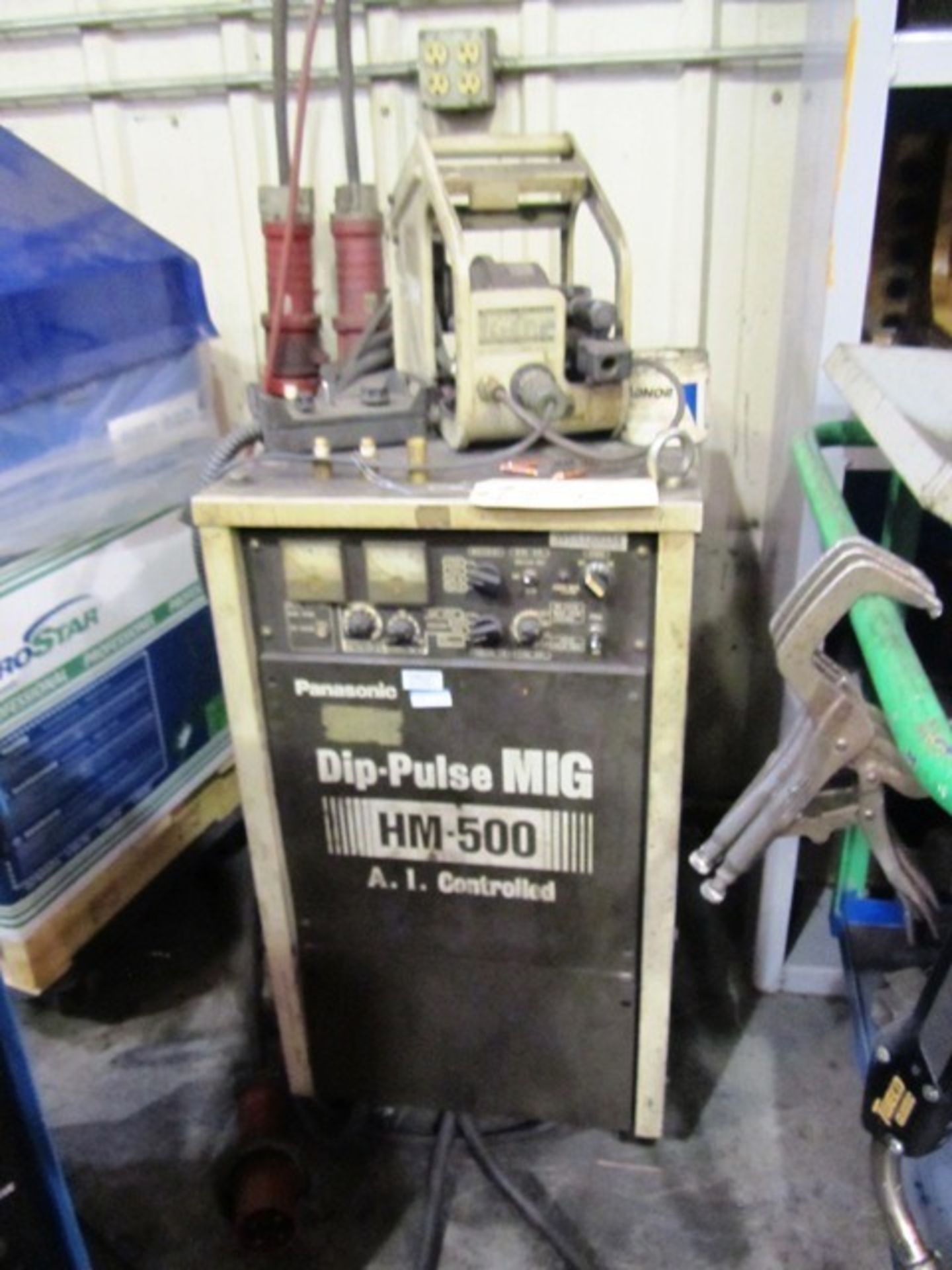 Panasonic Dip Pulse HM-500 Portable Mig Welder with Wire Feeder