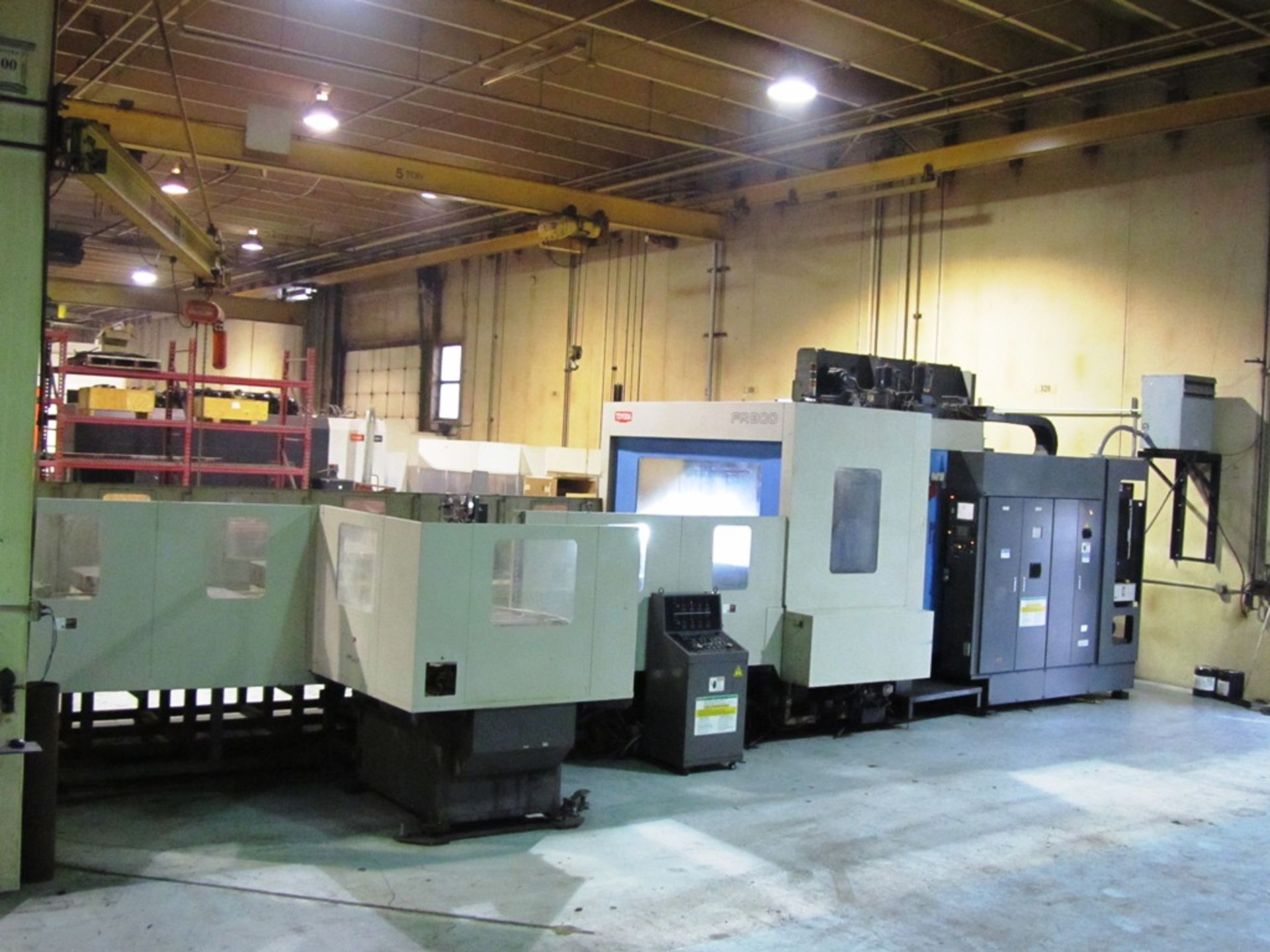 Toyoda FA-800 (8) Pallet CNC Horizontal Machining Center, 4-Axis with (8) 31.5'' x 31.5'' Pallets, 1 - Image 9 of 10