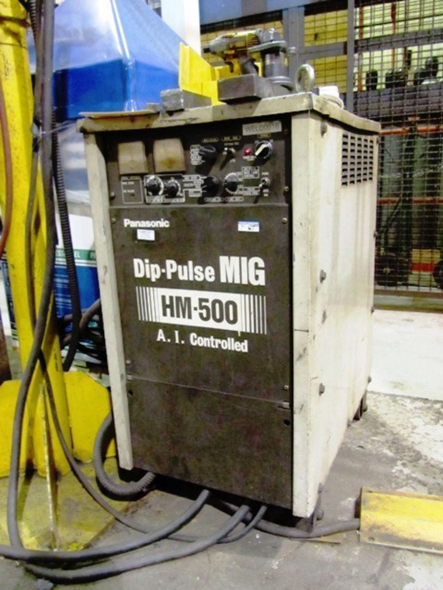 Panasonic Dip Pulse HM-500 Portable Mig Welder with Wire Feeder, sn:98-O-0848