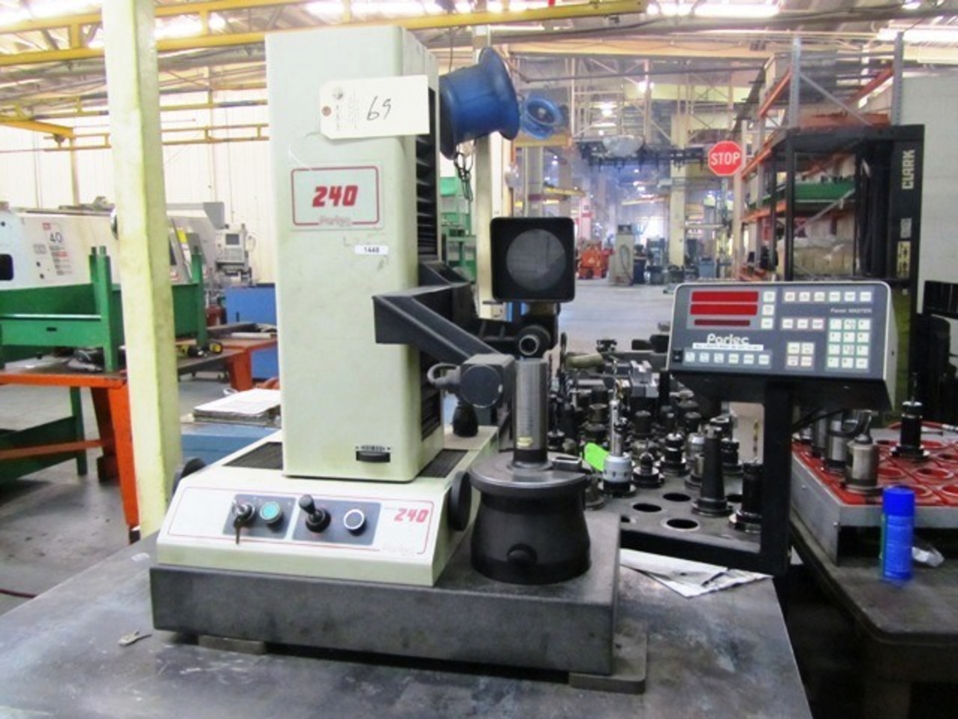 Parlec 240 Tool Presetter, sn:104084-0595