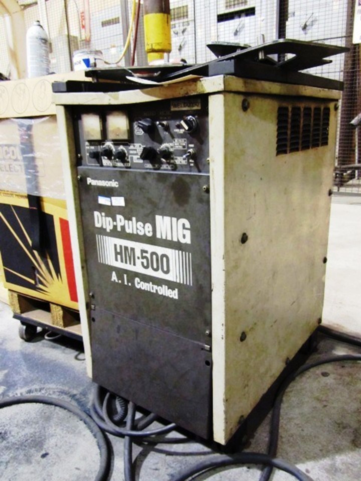 Panasonic Dip Pulse HM-500 Portable Mig Welder with Wire Feeder, sn:99-E-0946