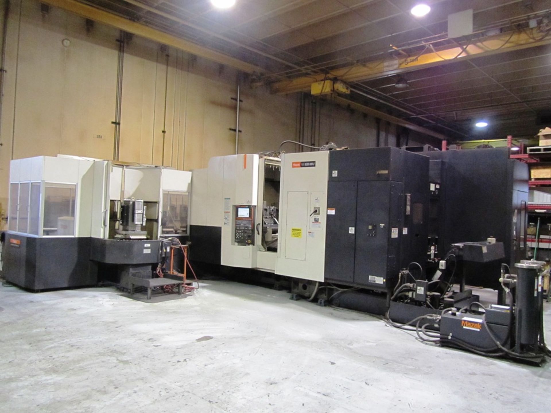 Mazak Nexus 6000-II Palletech System CNC Horizontal Machining Center, 4-Axis with 14 Position Linear