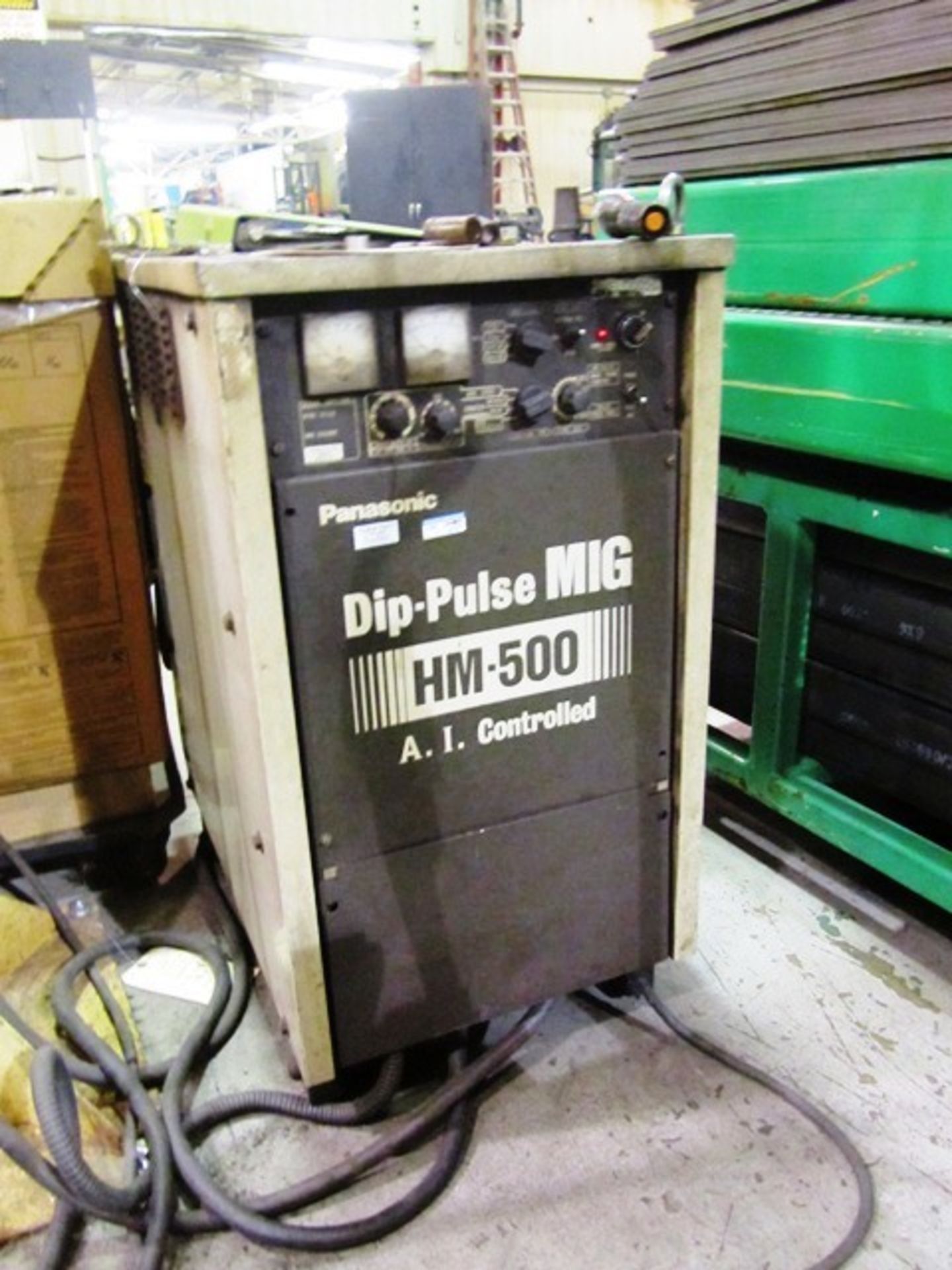 Panasonic Dip Pulse HM-500 Portable Mig Welder with Wire Feeder, sn:98-O-0801