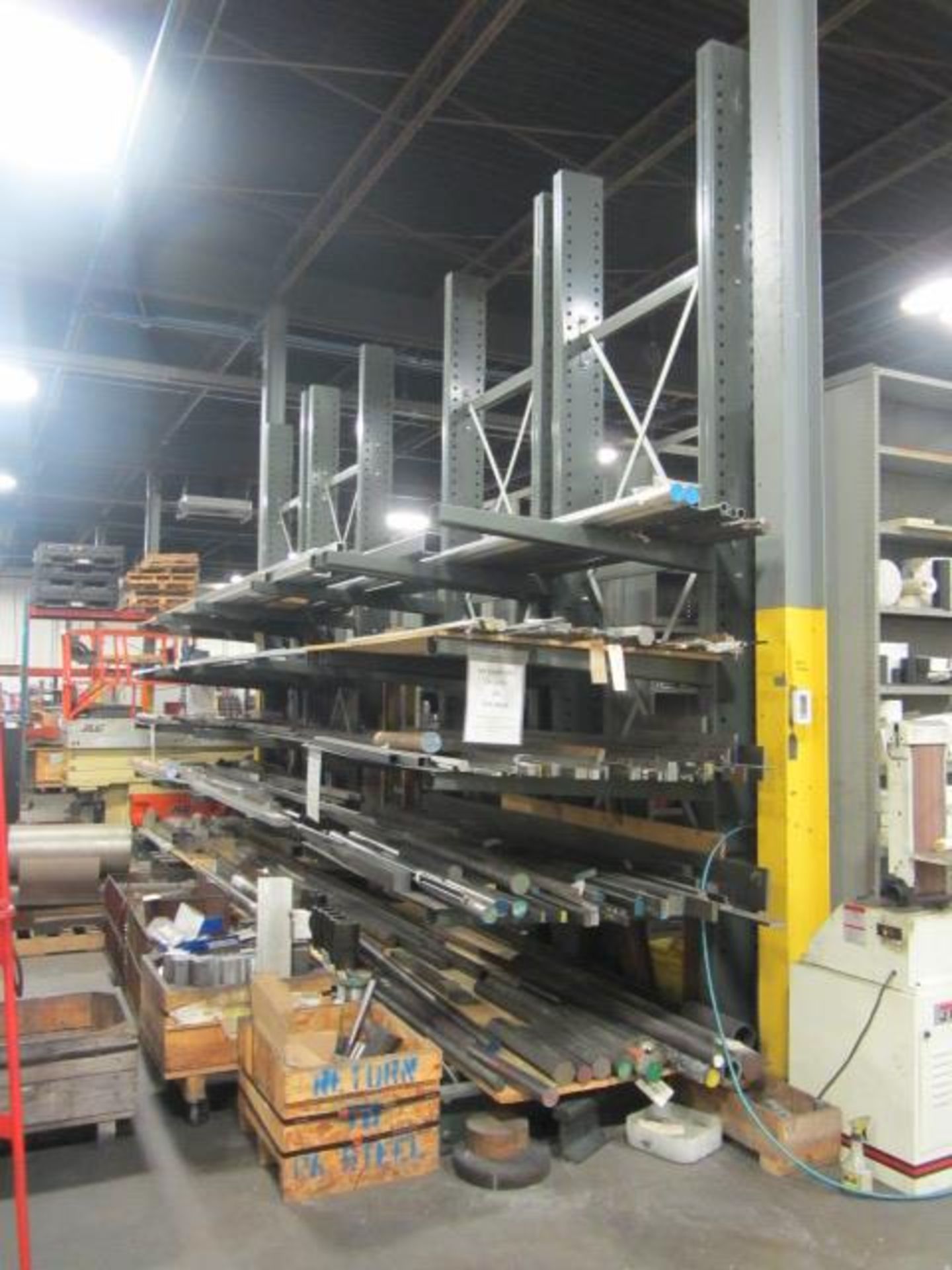 Cantilever Rack (no contents) (no removal until 11/22)