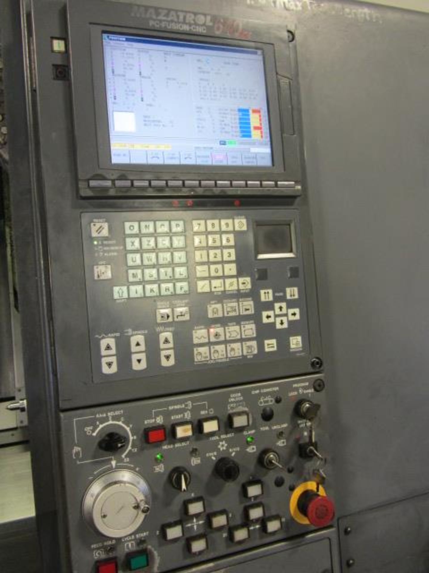 Mazak Integrex 200SY CNC Turning Center with Sub-Spindle, Milling & Y-Axis, 8'' Chuck on Main - Image 9 of 9